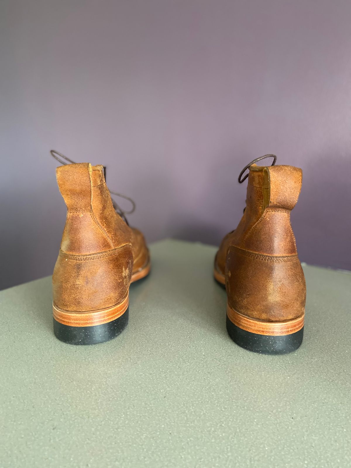 Photo by crafty on October 1, 2022 of the Renav Unlisted Model in Unlisted Leather.