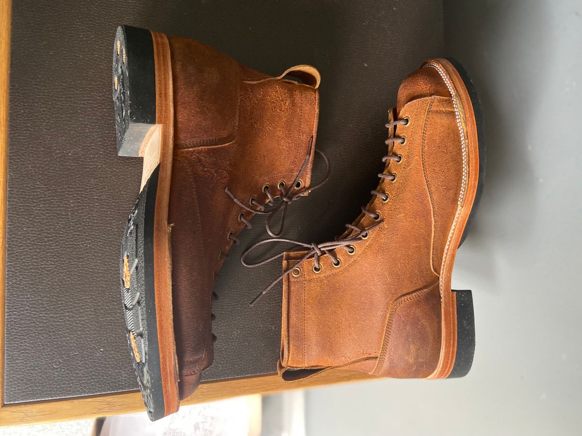 Photo by crafty on October 1, 2022 of the Renav Unlisted Model in Unlisted Leather.