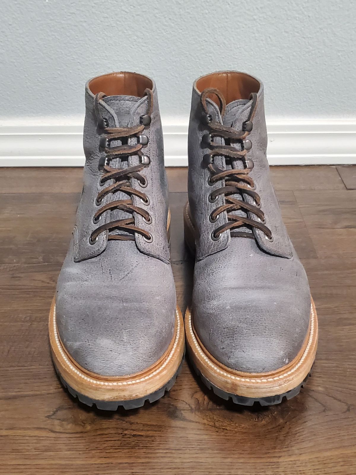 Photo by 907rx7 on November 4, 2023 of the Grant Stone Diesel Boot in C.F. Stead Storm Kudu.