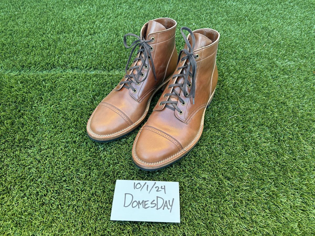 Photo by pedj on October 1, 2024 of the Onderhoud SVC03 Service Boot in Maryam Toscanello TPR Horsebutt.