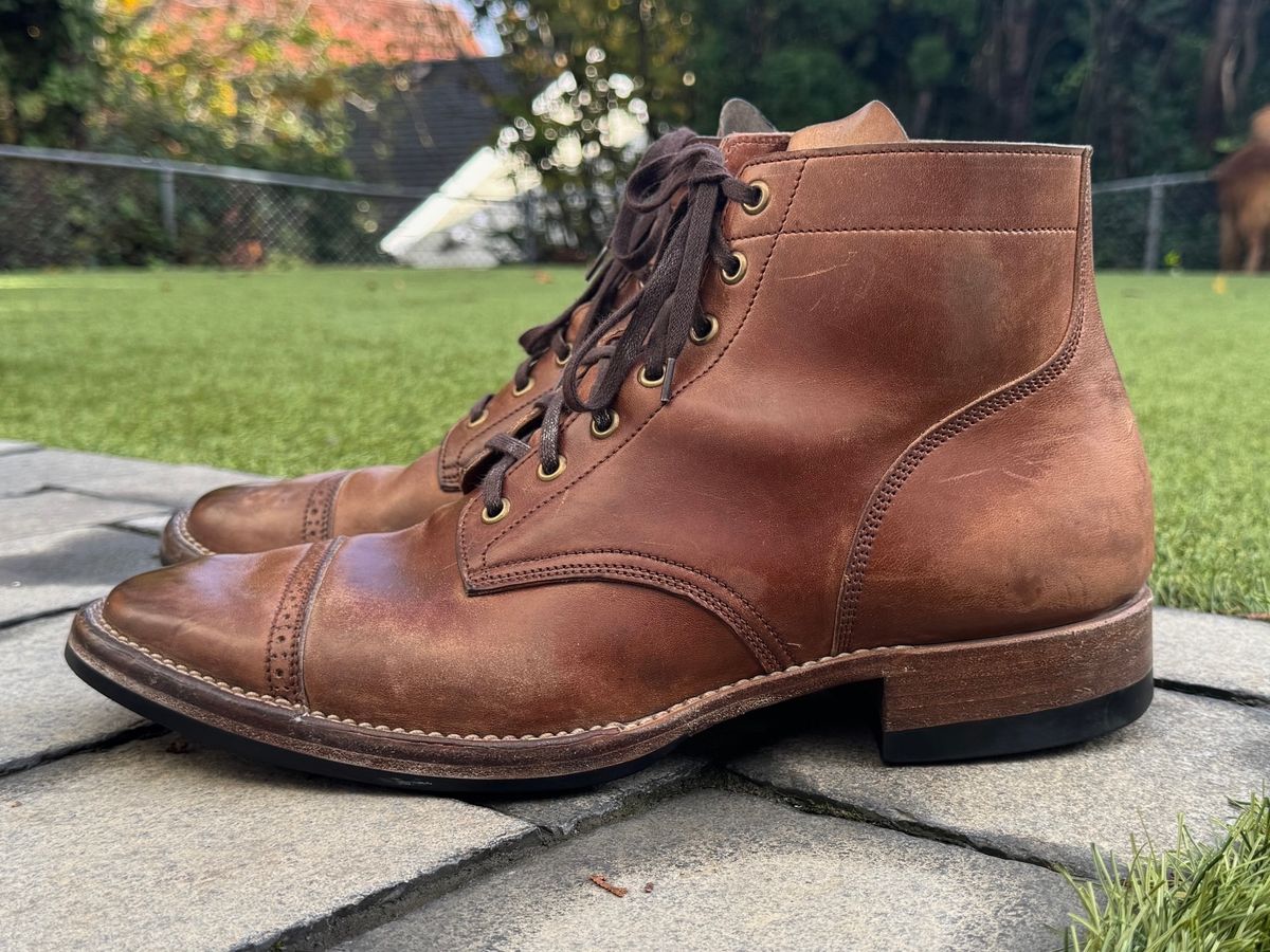 Photo by pedj on November 6, 2024 of the Onderhoud SVC03 Service Boot in Maryam Toscanello TPR Horsebutt.