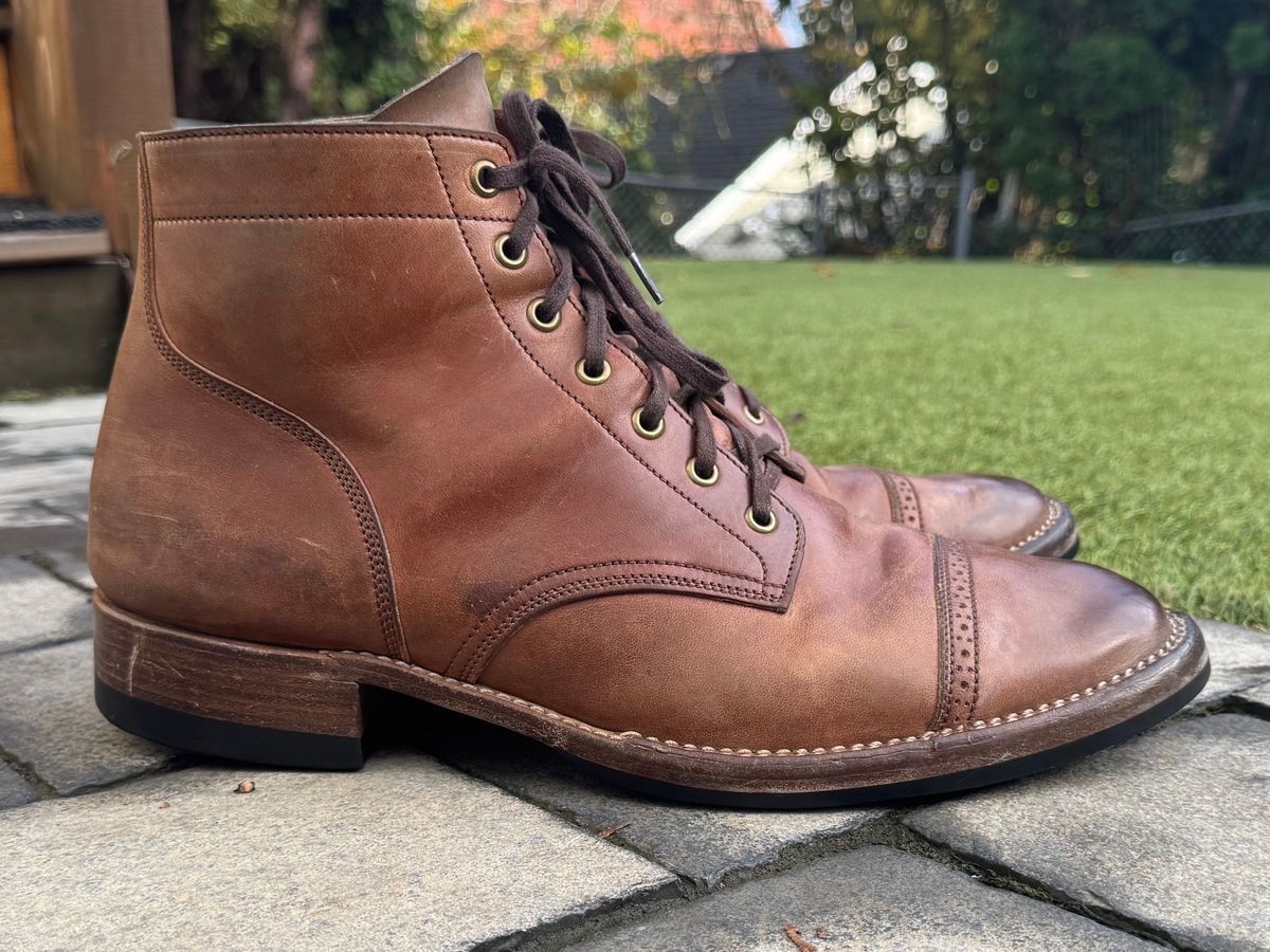 Photo by pedj on November 6, 2024 of the Onderhoud SVC03 Service Boot in Maryam Toscanello TPR Horsebutt.