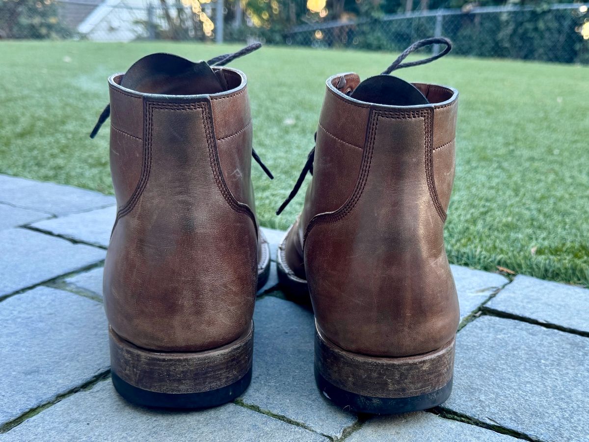 Photo by pedj on December 6, 2024 of the Onderhoud SVC03 Service Boot in Maryam Toscanello TPR Horsebutt.