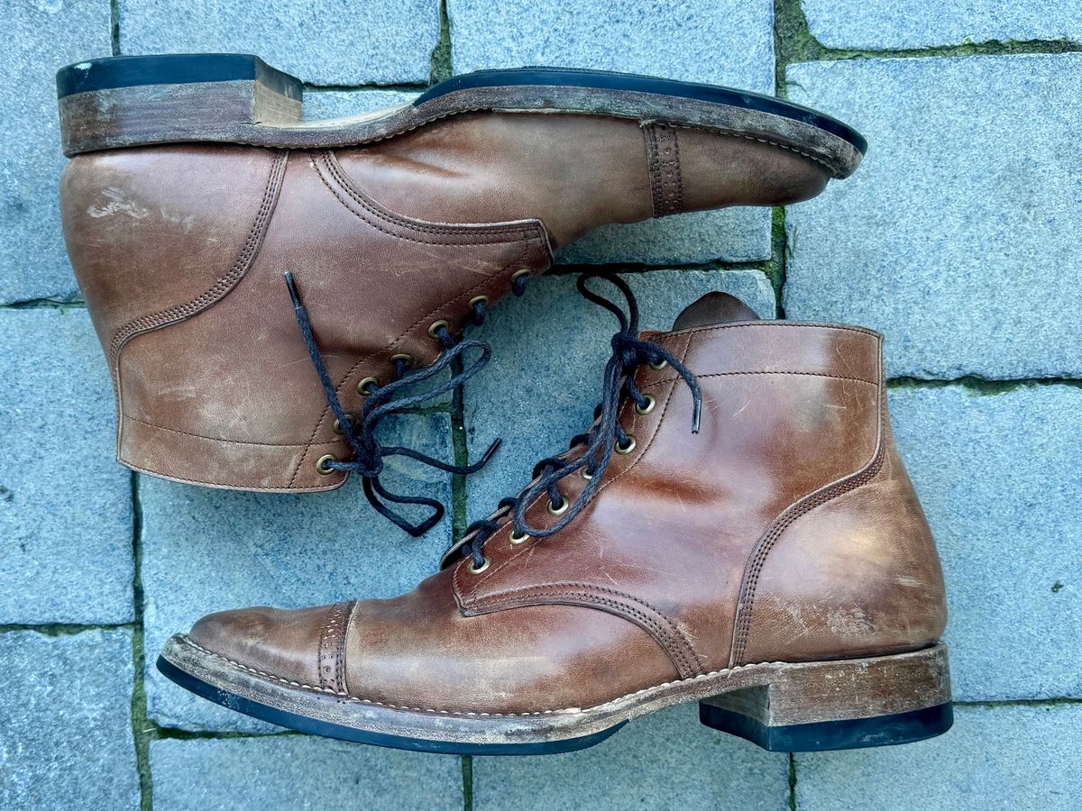 Photo by pedj on December 6, 2024 of the Onderhoud SVC03 Service Boot in Maryam Toscanello TPR Horsebutt.