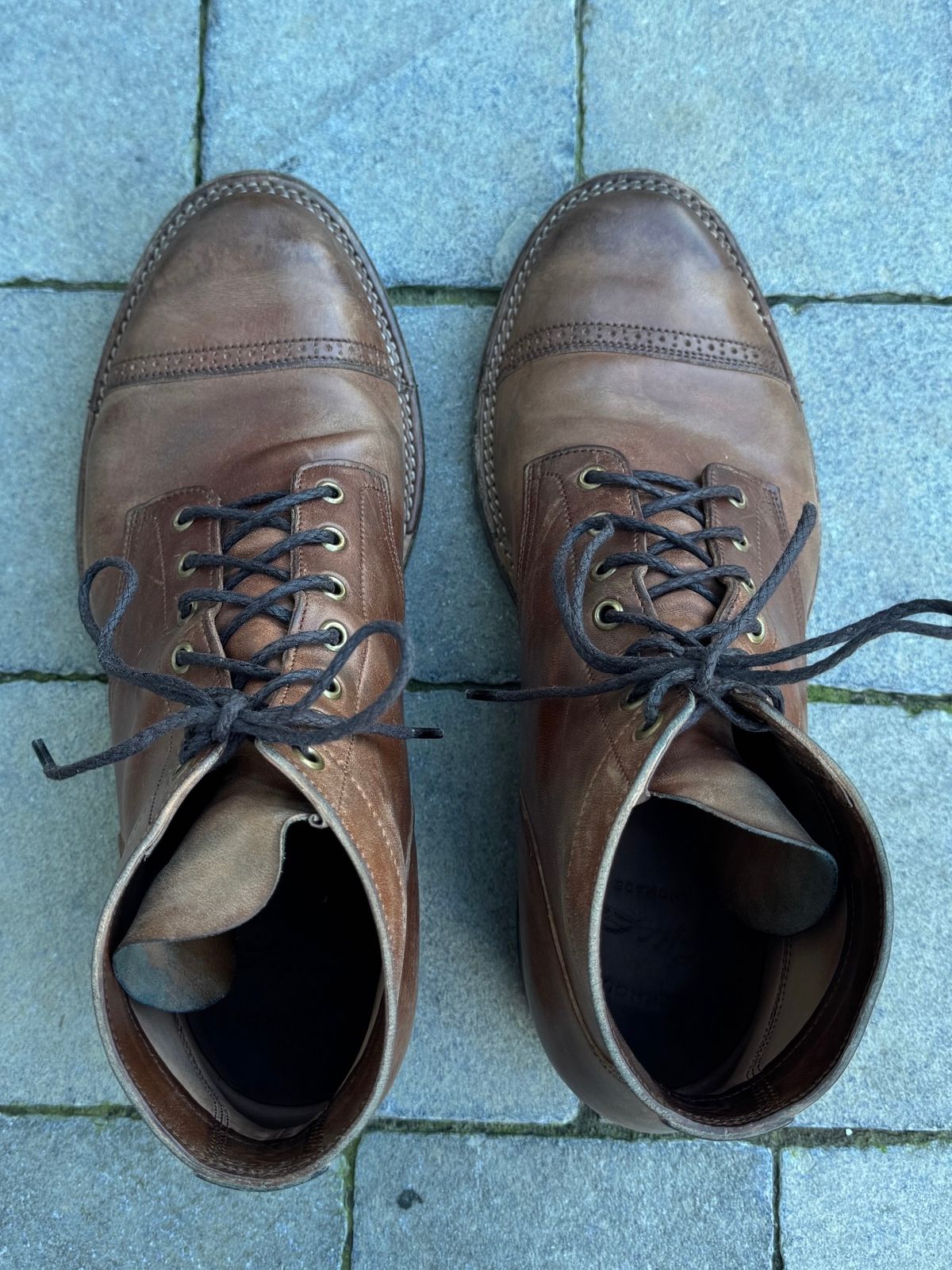 Photo by pedj on December 6, 2024 of the Onderhoud SVC03 Service Boot in Maryam Toscanello TPR Horsebutt.