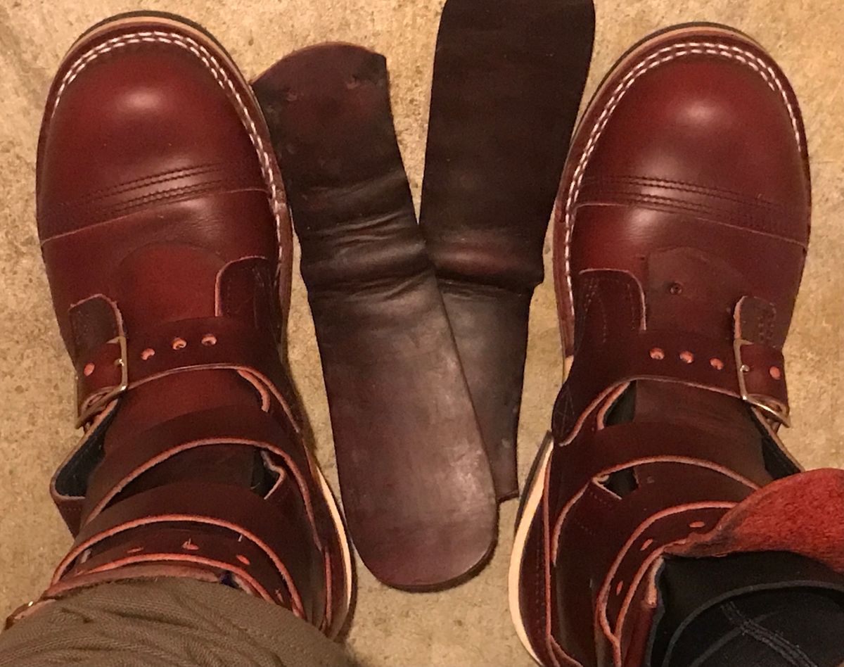 Photo by dj on February 5, 2025 of the Nicks Heritage TankerPro in Double Stuffed Crimson.