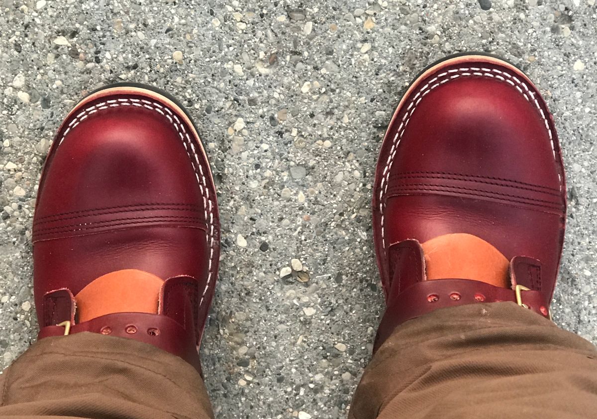 Photo by dj on February 23, 2025 of the Nicks Heritage TankerPro in Double Stuffed Crimson.