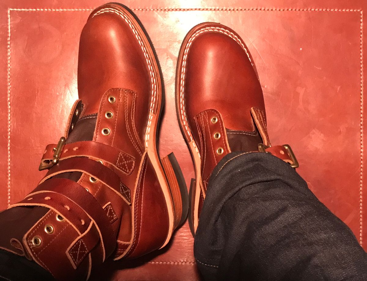 Photo by dj on March 1, 2025 of the Nicks Heritage TankerPro in Seidel 64 Brown Double Shot.
