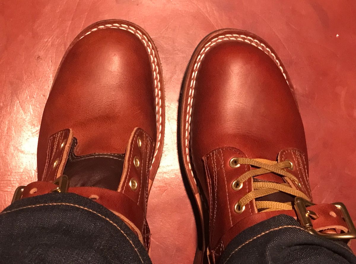 Photo by dj on March 1, 2025 of the Nicks Heritage TankerPro in Seidel 64 Brown Double Shot.