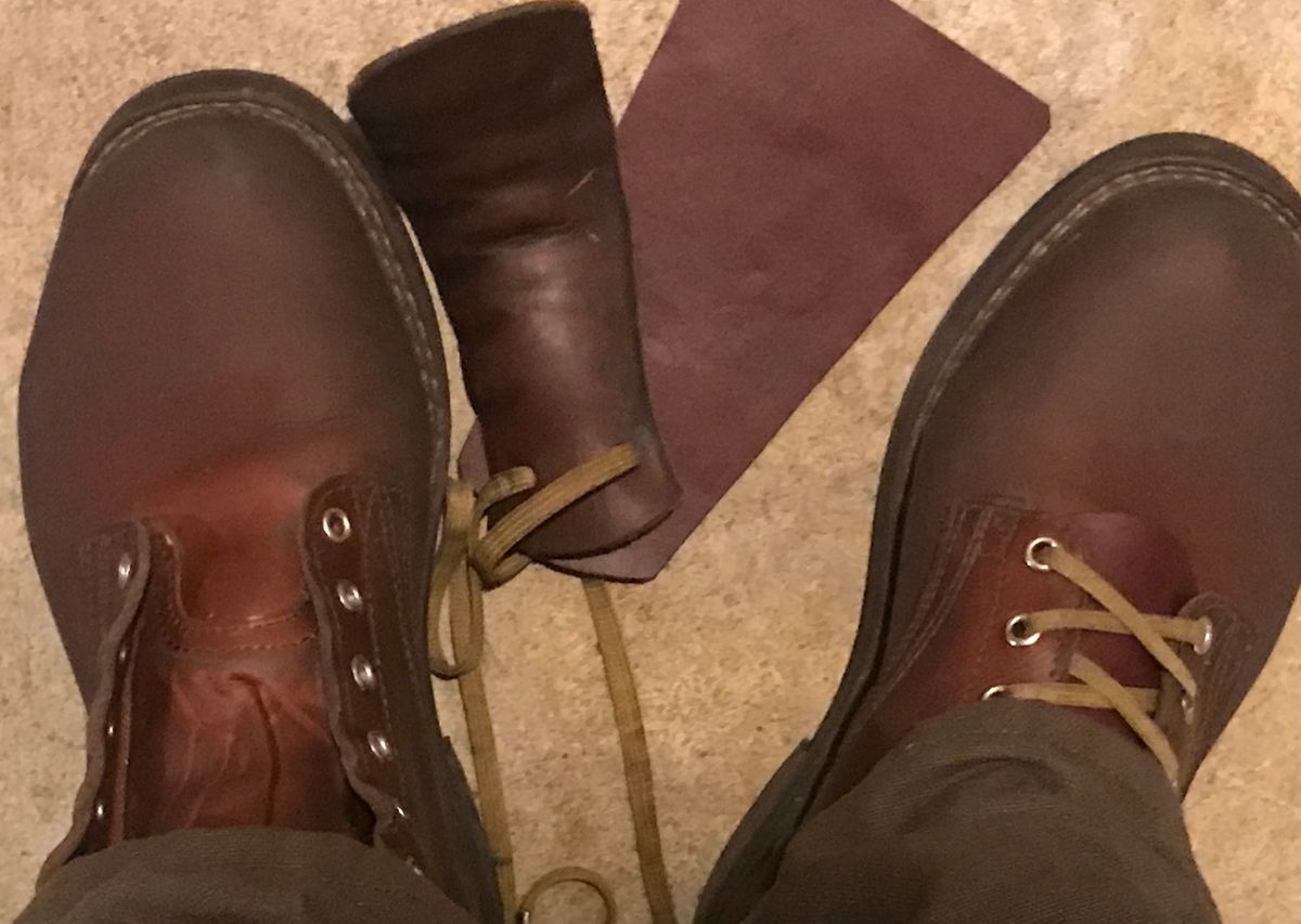 Photo by dj on January 19, 2025 of the Nicks LL64 in Wickett & Craig Natural Double Stuffed.