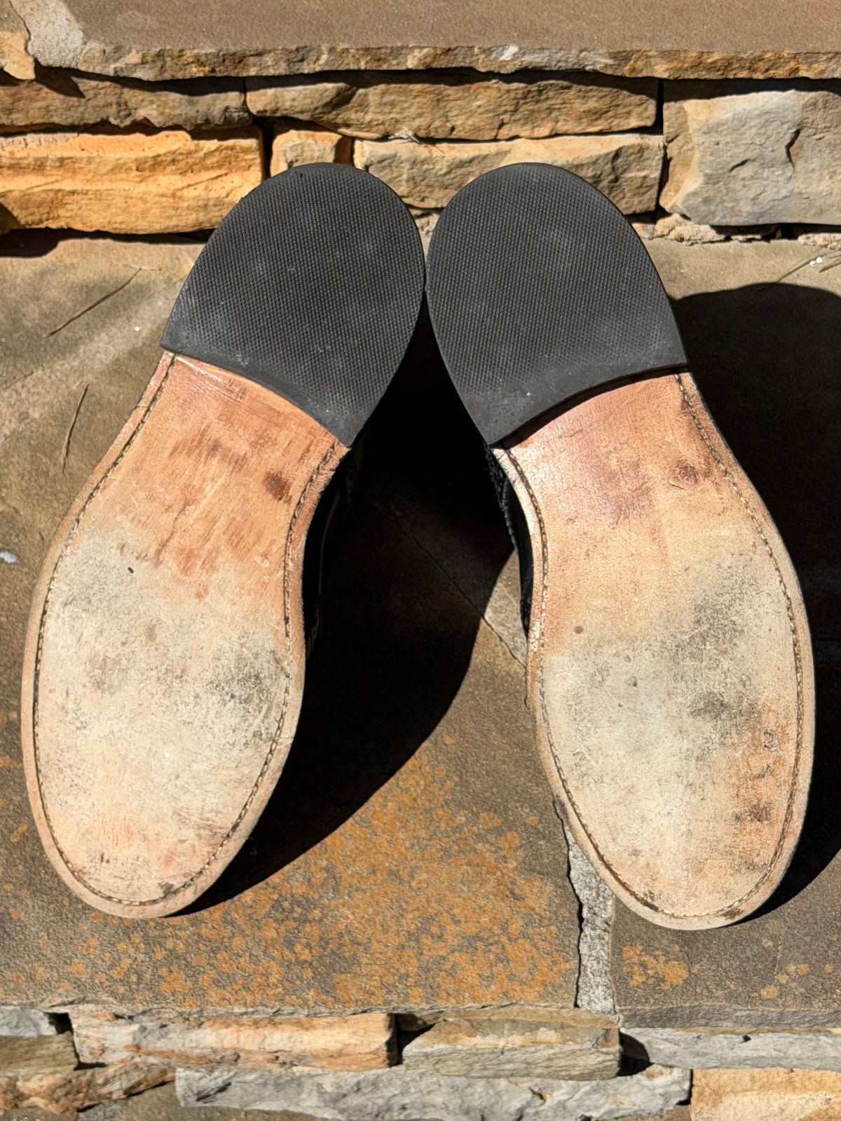 Photo by escapedTexan on February 28, 2026 of the Tricker's Stow Country Boot in Black Calf.