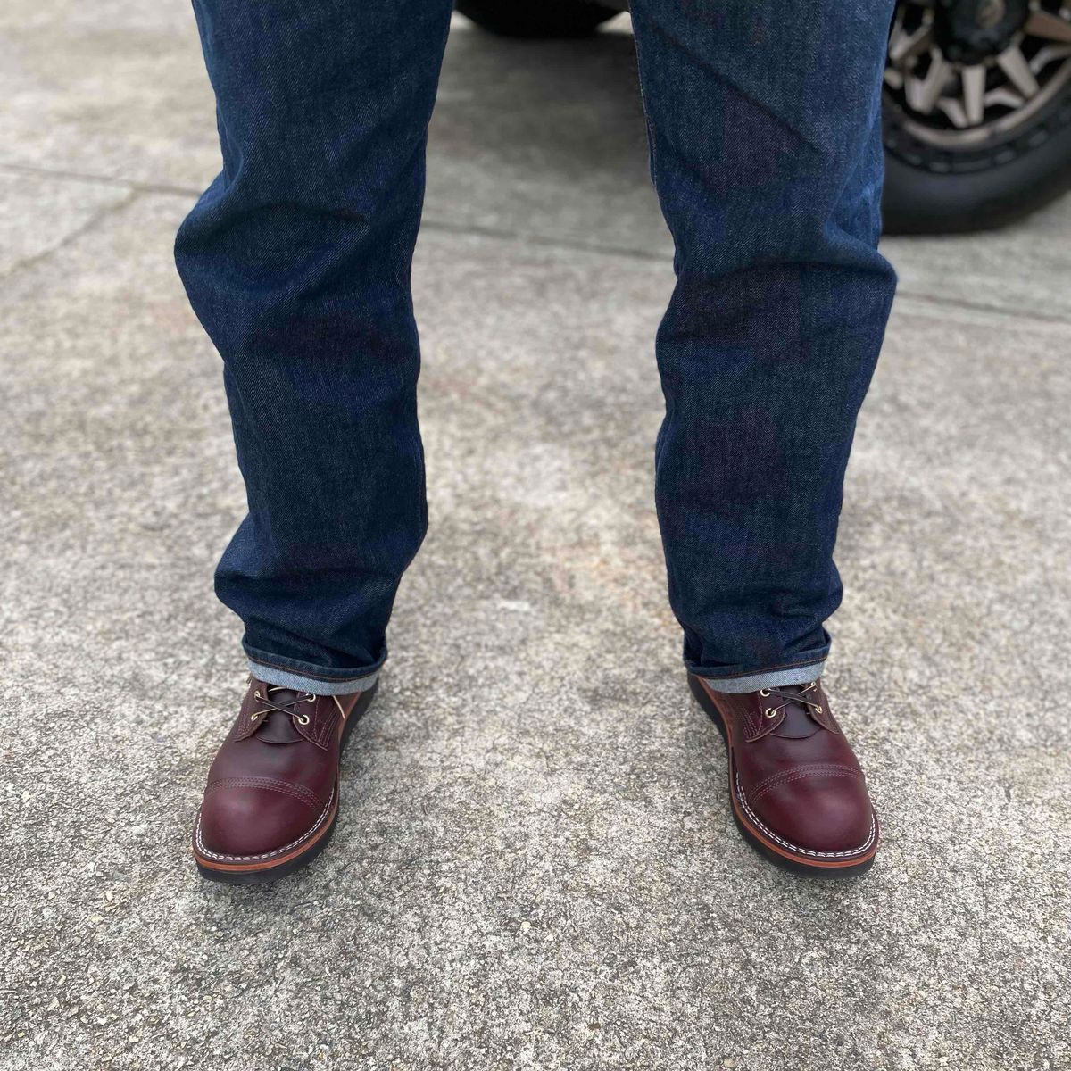 Photo by escapedTexan on March 12, 2023 of the Nicks Americana in Horween Color 8 Chromexcel.