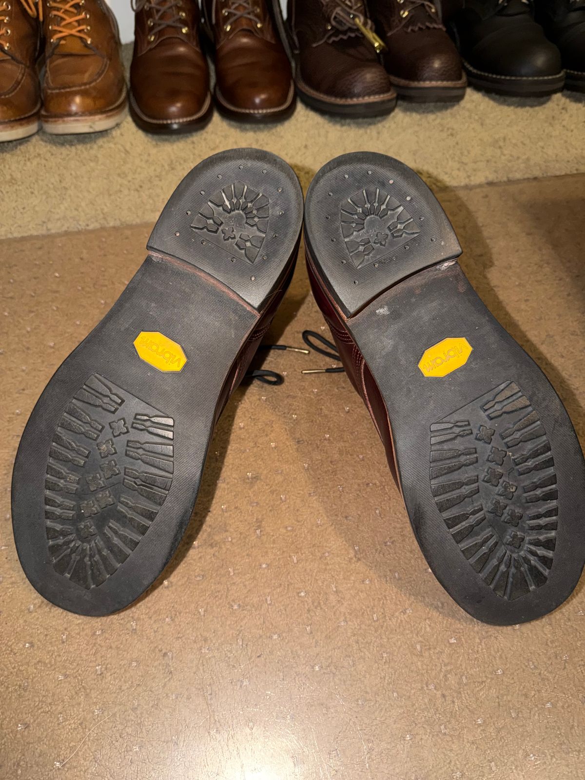 Photo by escapedTexan on February 27, 2026 of the Nicks Americana in Horween Color 8 Chromexcel.