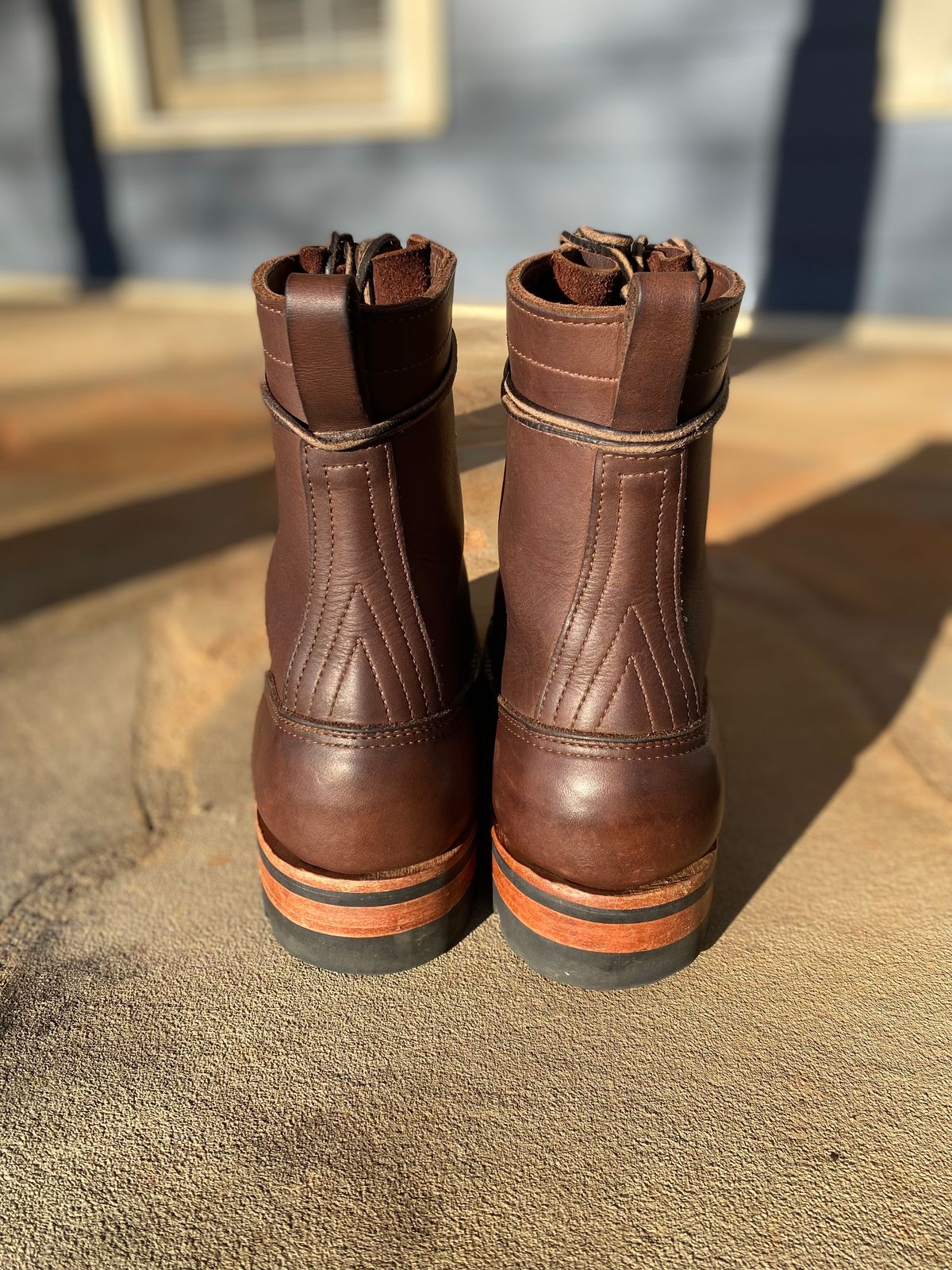 Photo by escapedTexan on January 5, 2023 of the Nicks Overlander in Seidel 1964 Walnut.