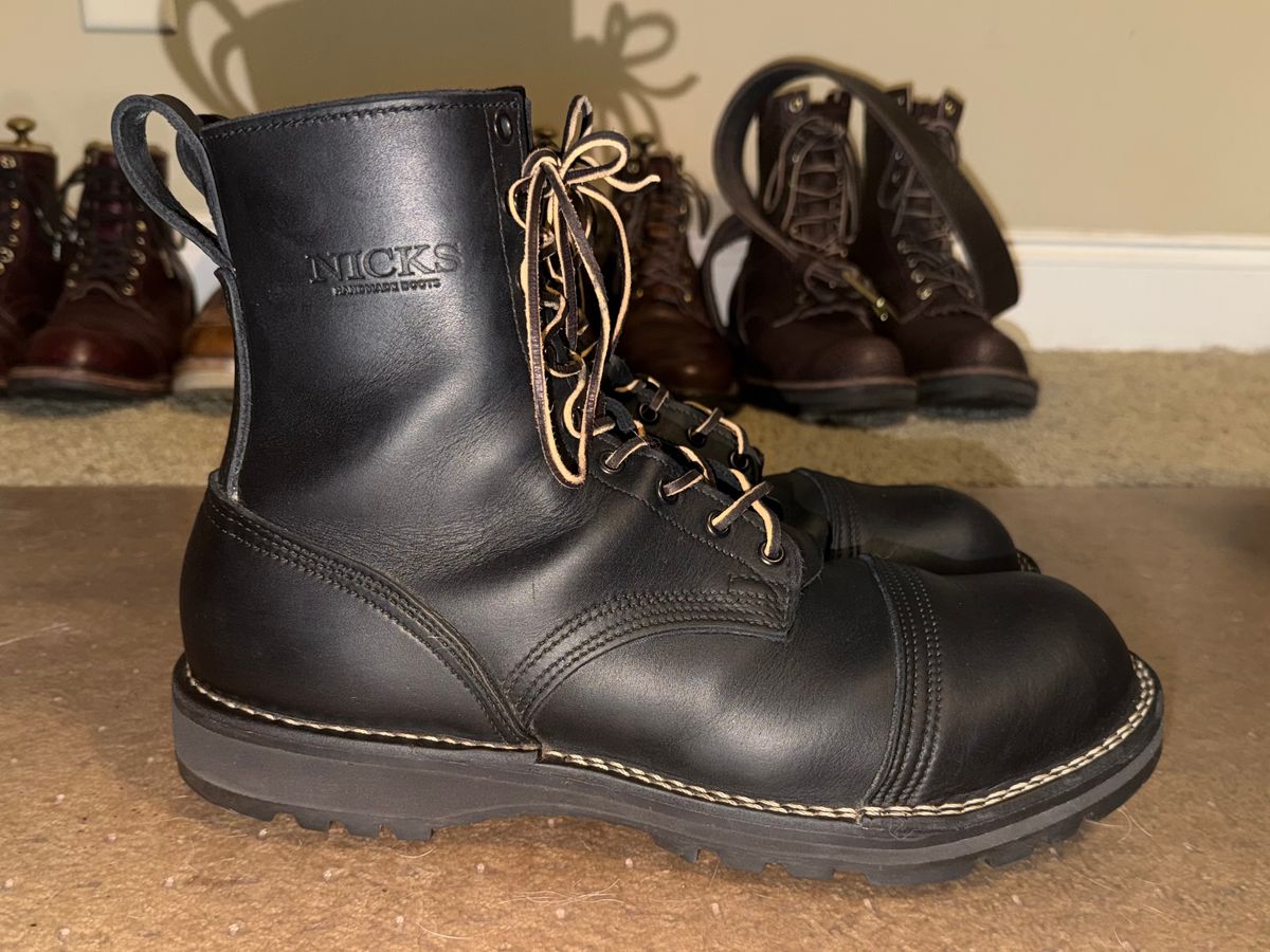 Photo by escapedTexan on February 27, 2026 of the Nicks MTO in Seidel MaxSupport Black.