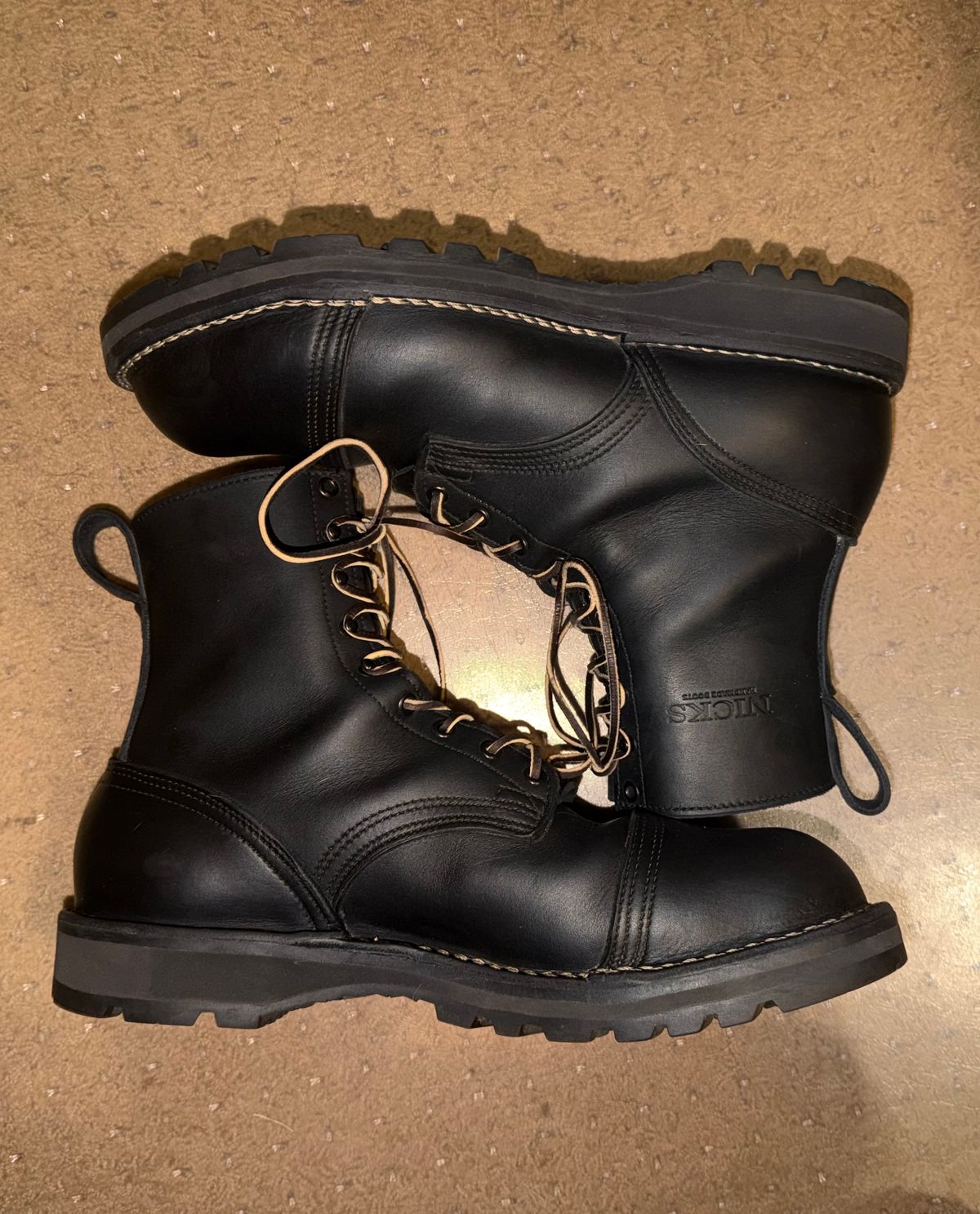 Photo by escapedTexan on February 27, 2026 of the Nicks MTO in Seidel MaxSupport Black.