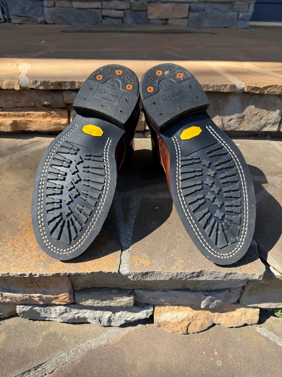 Photo by escapedTexan on February 28, 2026 of the Nicks 1925 Last Dress Boot in Horween Cypress Italian Brown.