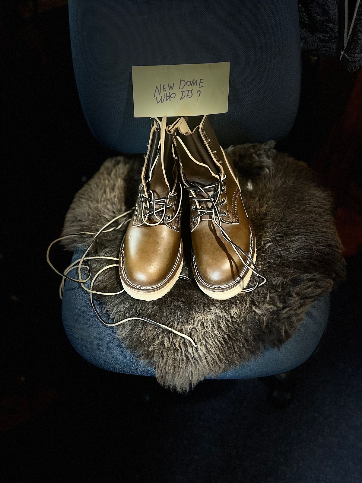 Photo by Dannflow on October 1, 2025 of the Nicks Free Range in Horween British Tan Chromexcel.