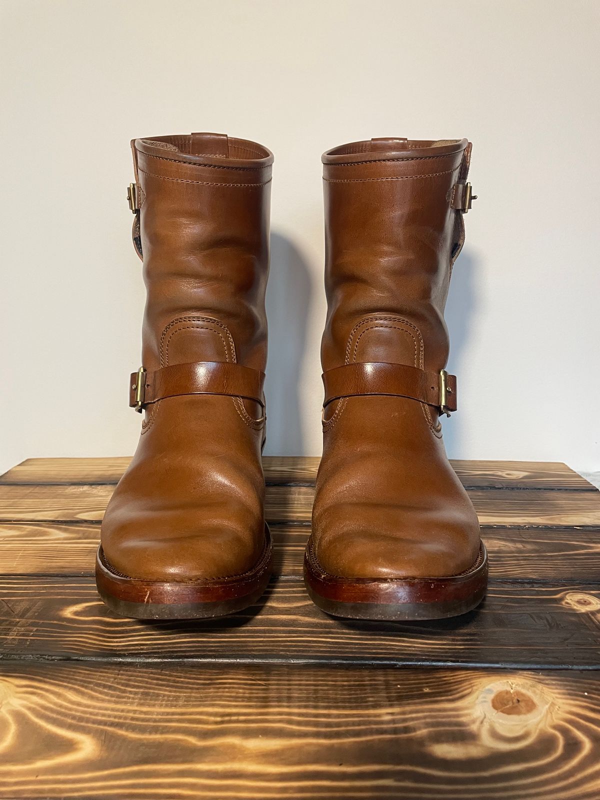 Photo by BacidiaGlory on November 4, 2023 of the Briselblack The Keeper 'Type 2' Engineer Boot in Maryam Toscanello Horsebutt.
