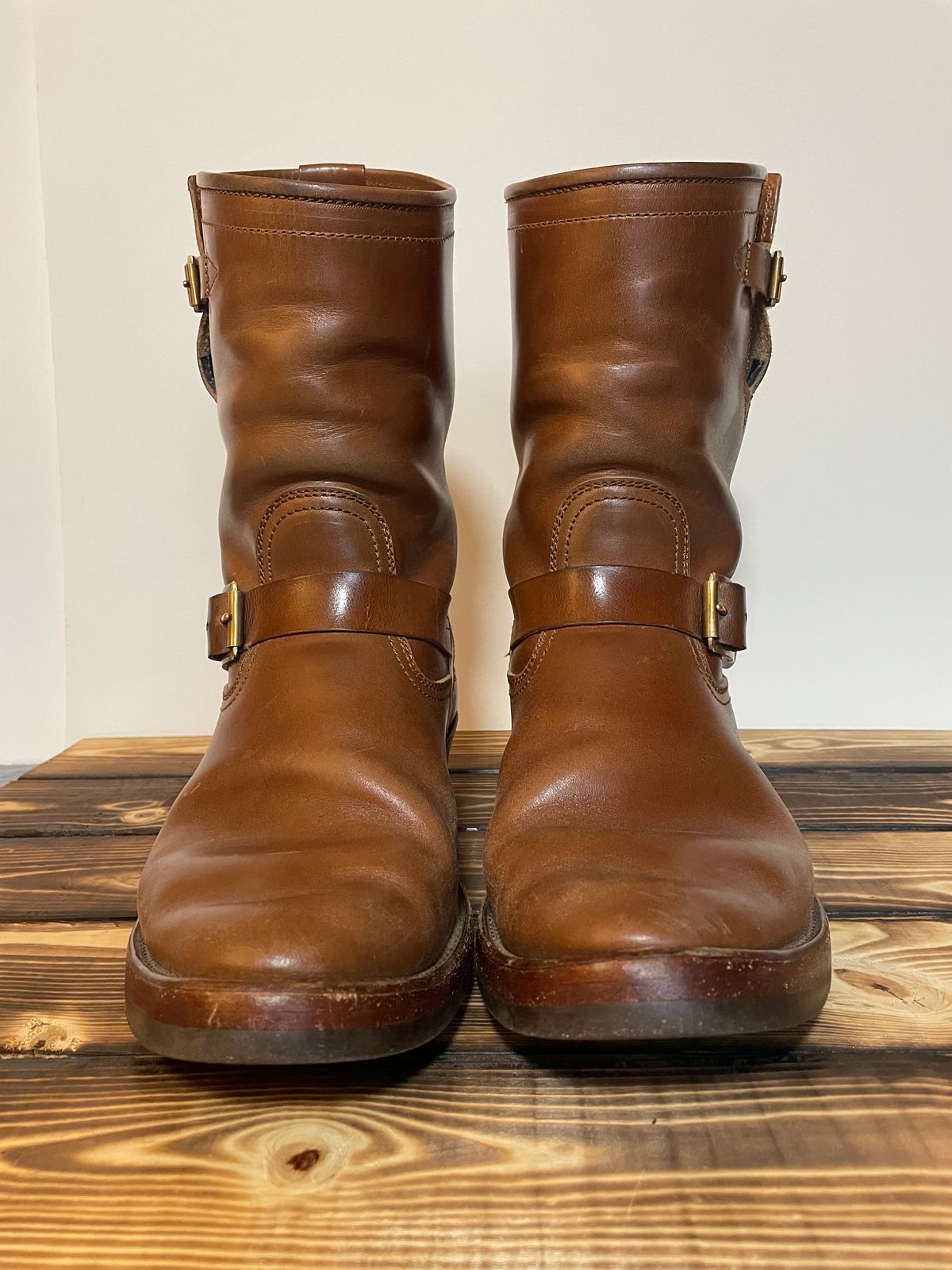 Photo by BacidiaGlory on December 4, 2023 of the Briselblack The Keeper 'Type 2' Engineer Boot in Maryam Toscanello Horsebutt.