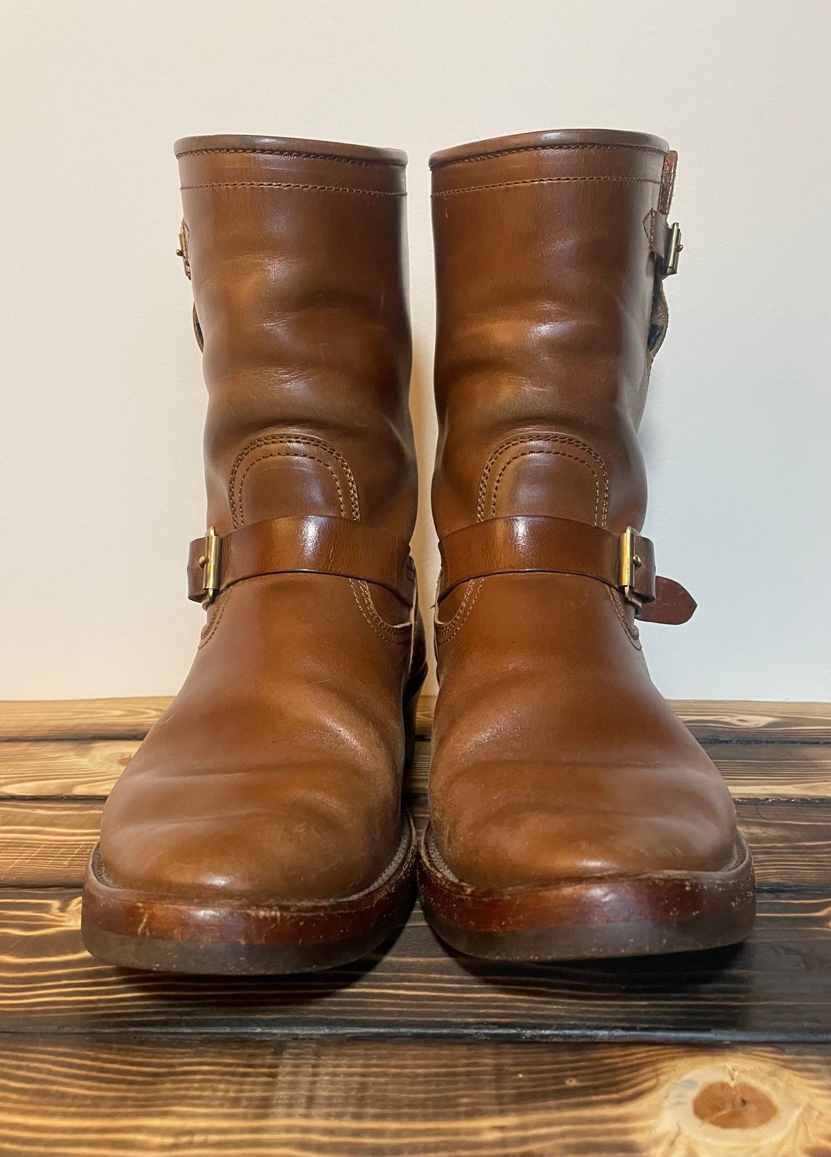 Photo by BacidiaGlory on January 5, 2024 of the Briselblack The Keeper 'Type 2' Engineer Boot in Maryam Toscanello Horsebutt.
