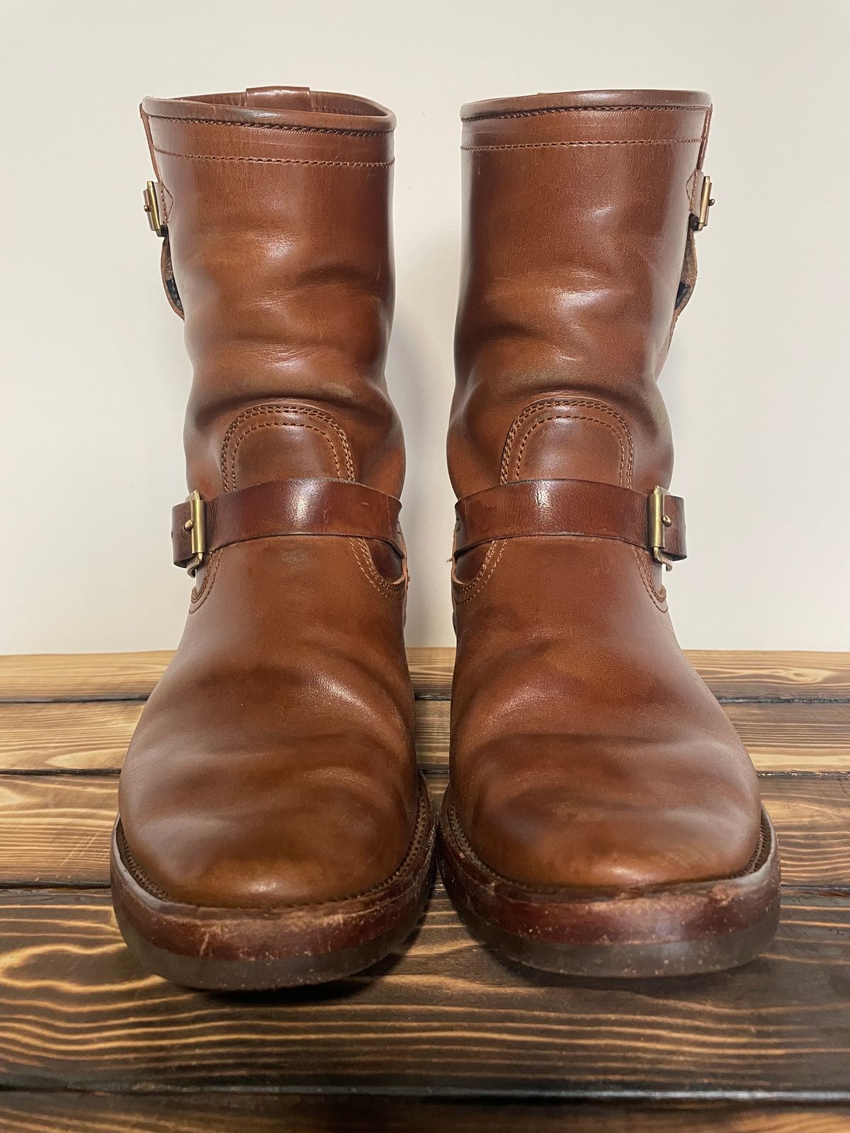Photo by BacidiaGlory on February 5, 2024 of the Briselblack The Keeper 'Type 2' Engineer Boot in Maryam Toscanello Horsebutt.