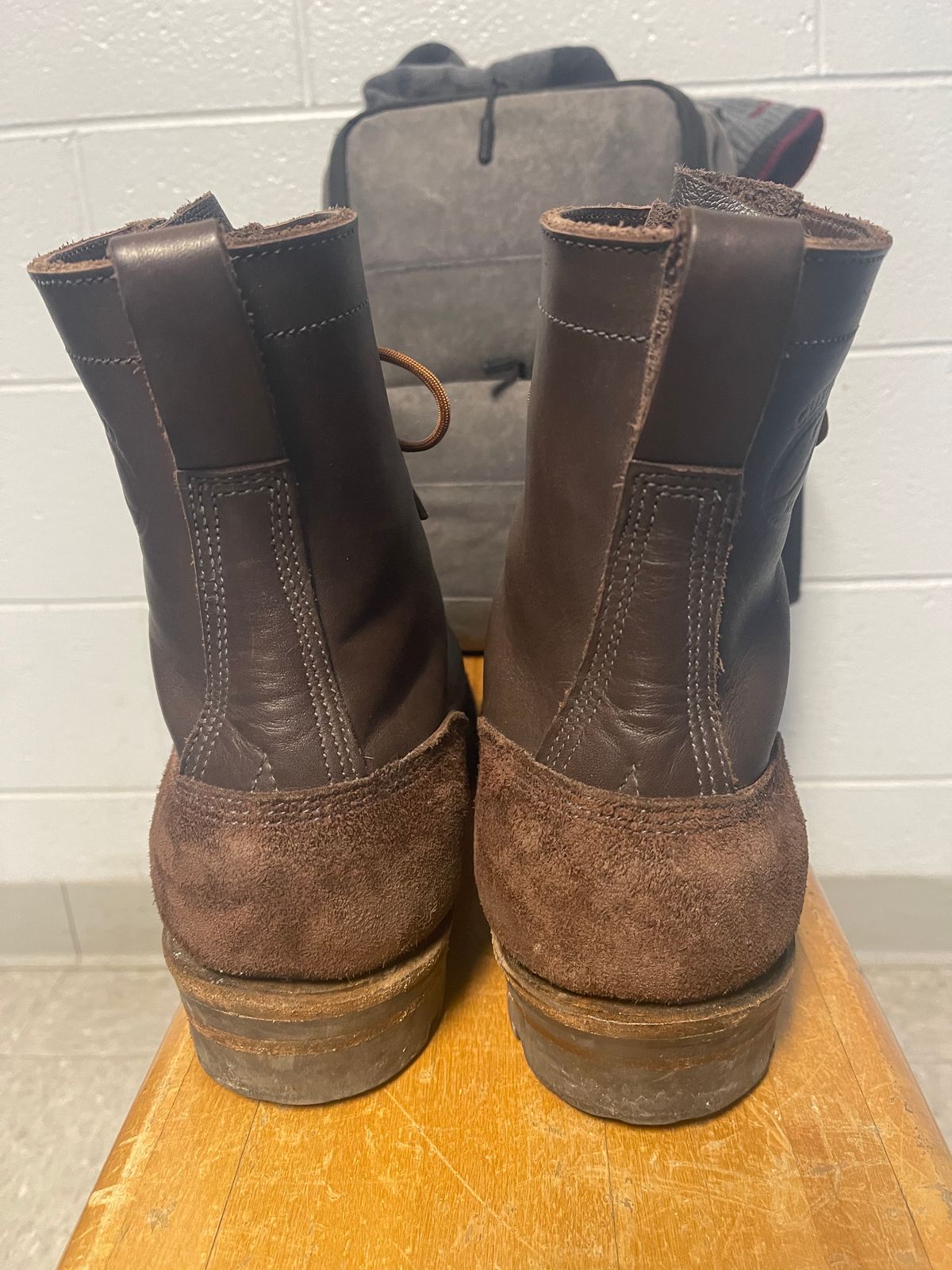 Photo by EnieJr on January 4, 2023 of the JK Boots Superduty in Seidel Brown Oil Tan Roughout.