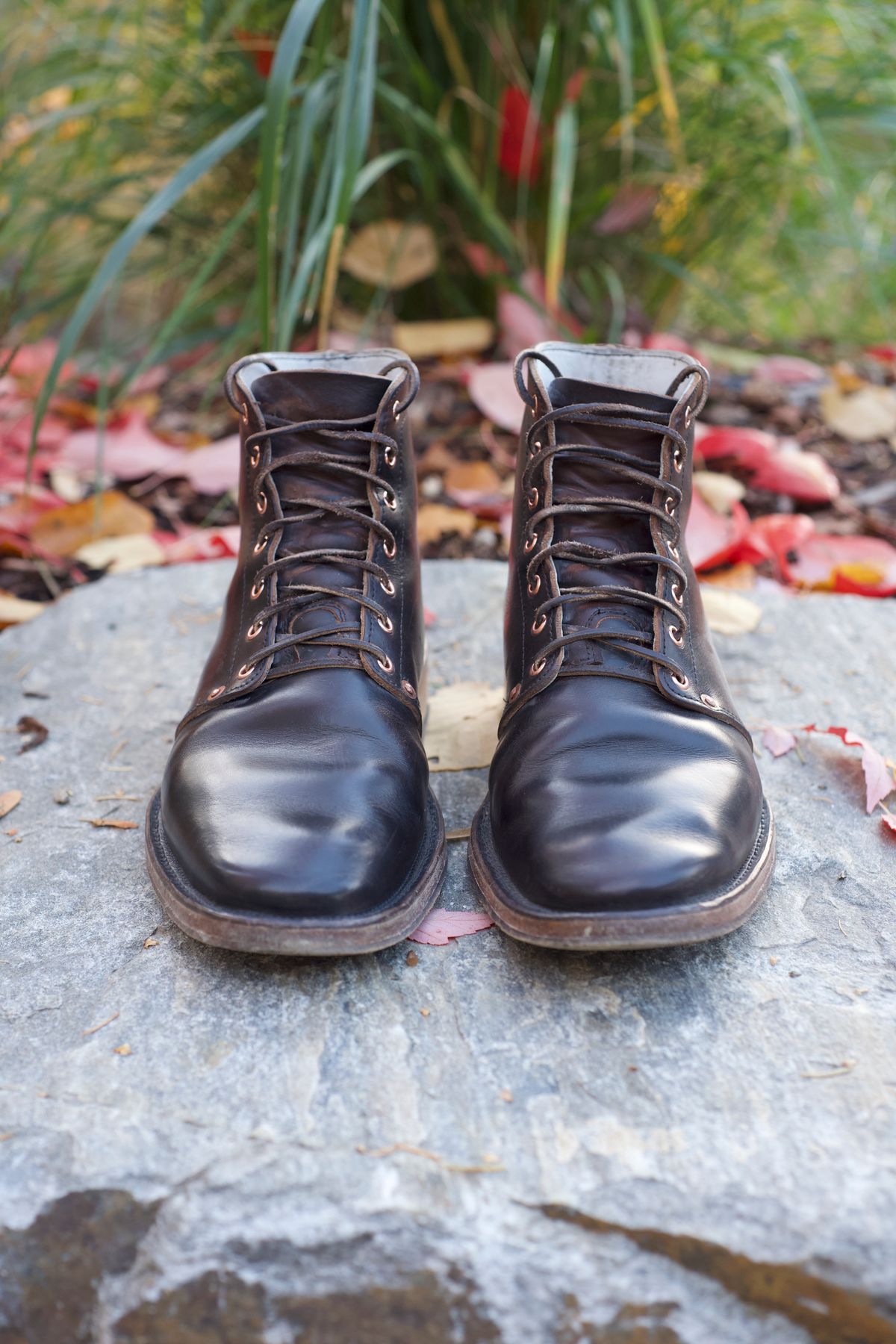 Photo by chukchuk on November 1, 2022 of the Endurance Leather Co. Unlisted Model in Horween Overdyed Chromexcel Horsehide.