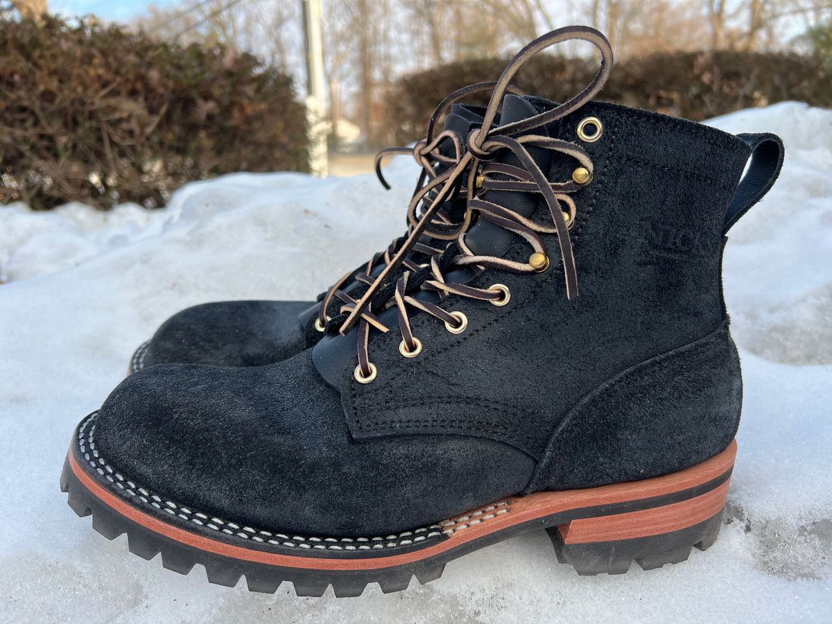 Photo by goblutes on January 24, 2025 of the Nicks BuilderPro in Seidel MaxSupport Black Roughout.