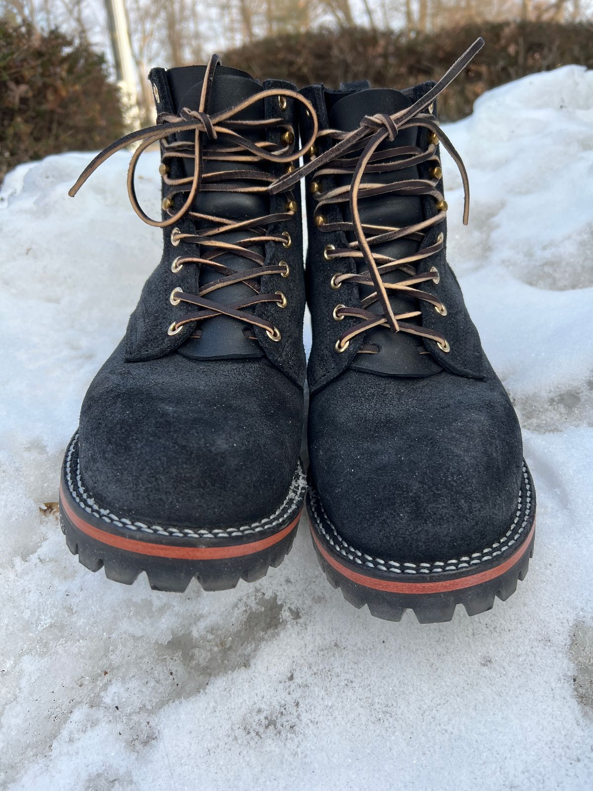 Photo by goblutes on January 24, 2025 of the Nicks BuilderPro in Seidel MaxSupport Black Roughout.