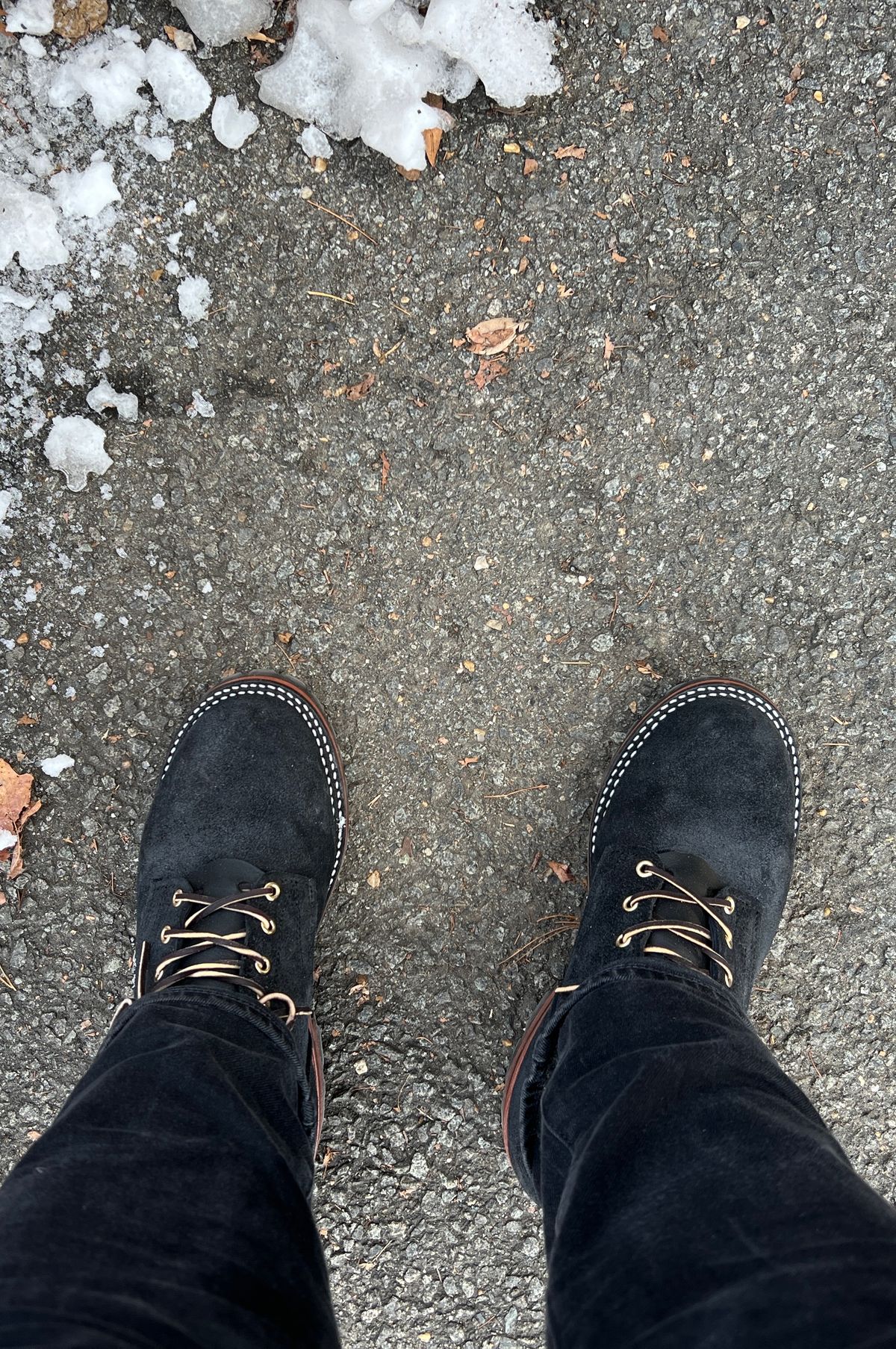 Photo by goblutes on January 24, 2025 of the Nicks BuilderPro in Seidel MaxSupport Black Roughout.