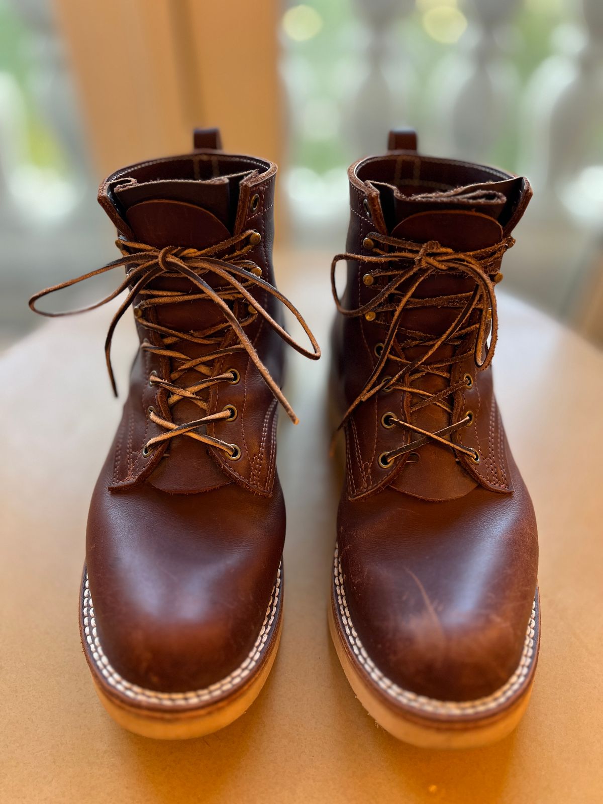 Photo by goblutes on May 2, 2024 of the Frank's Boots Rainier in Seidel Chocolate.