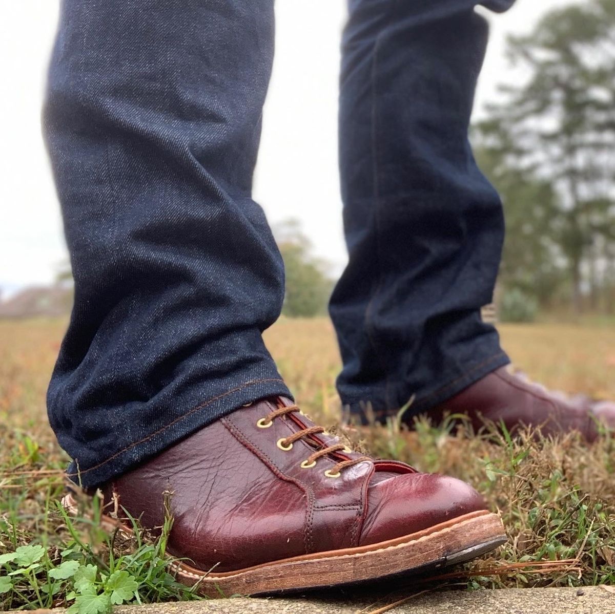 Photo by hai.kobl on November 12, 2022 of the Tricker's Ethan Monkey Boot in C.F. Stead Sign Classic Kudu.