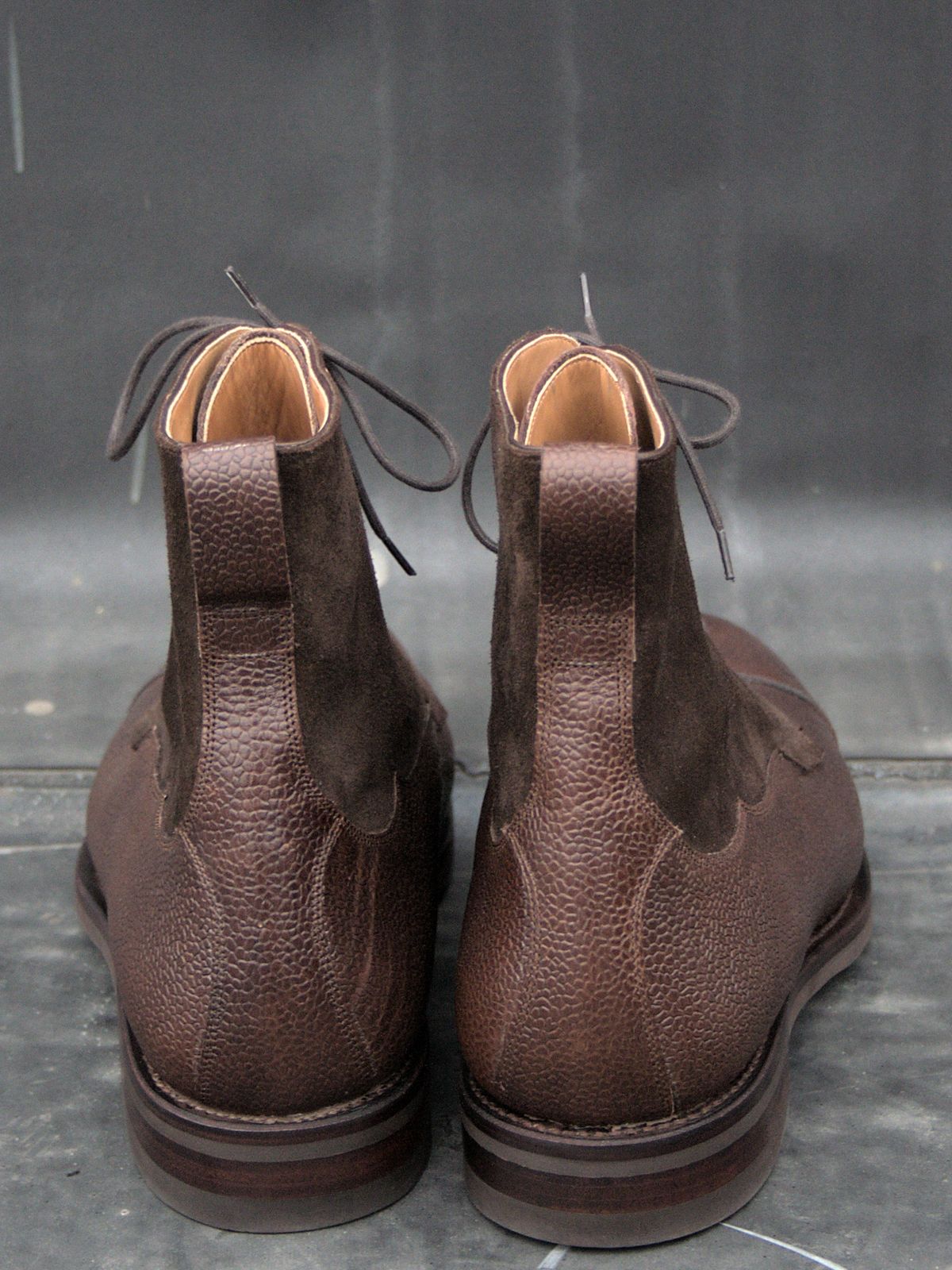 Photo by lucidpivot on October 1, 2022 of the Carmina Work Boots 80791 in Du Puy Brown Country Calf.