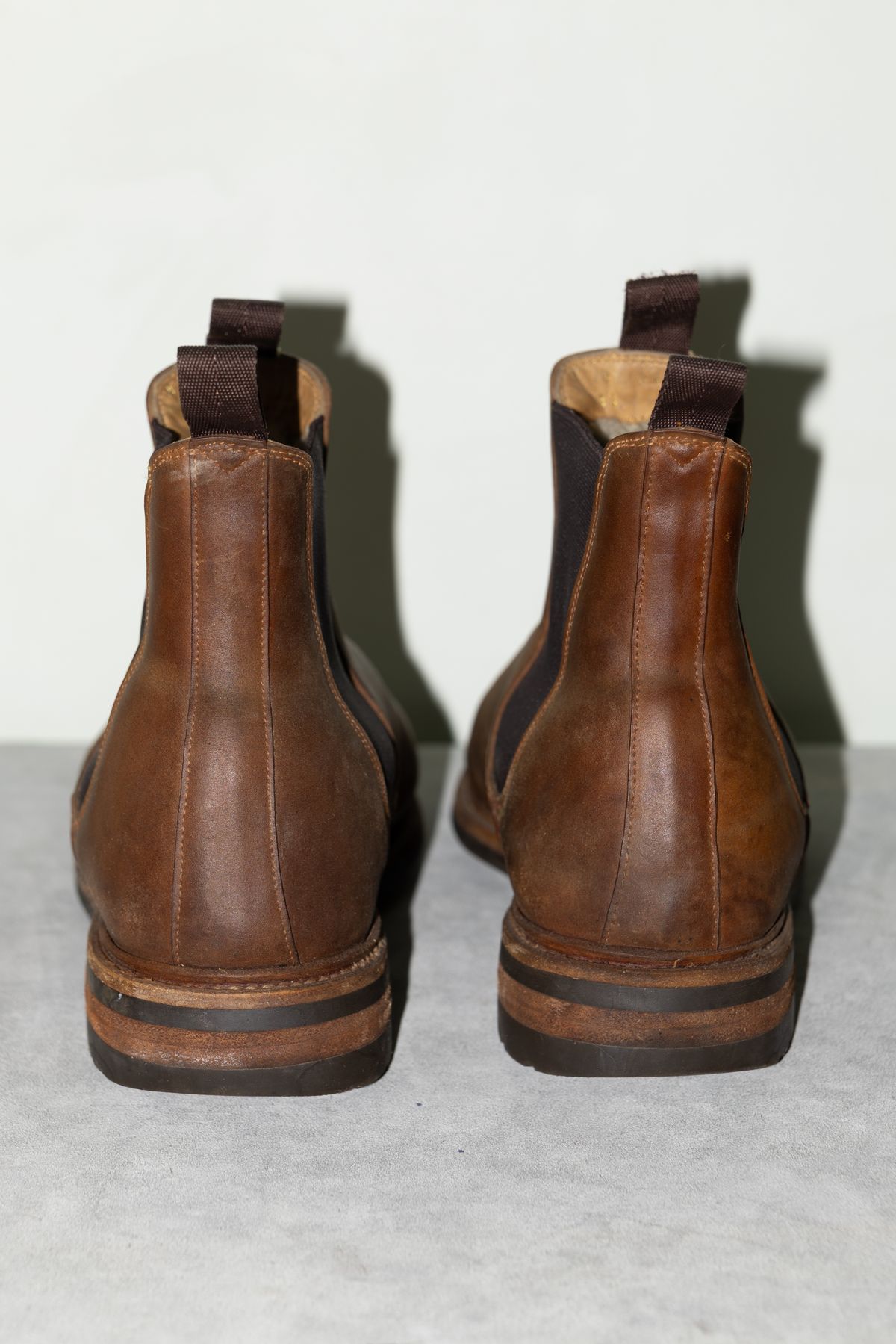 Photo by Syzygy on October 1, 2025 of the Meermin Chelsea Boot in Whiskey Heritage Shell Cordovan.