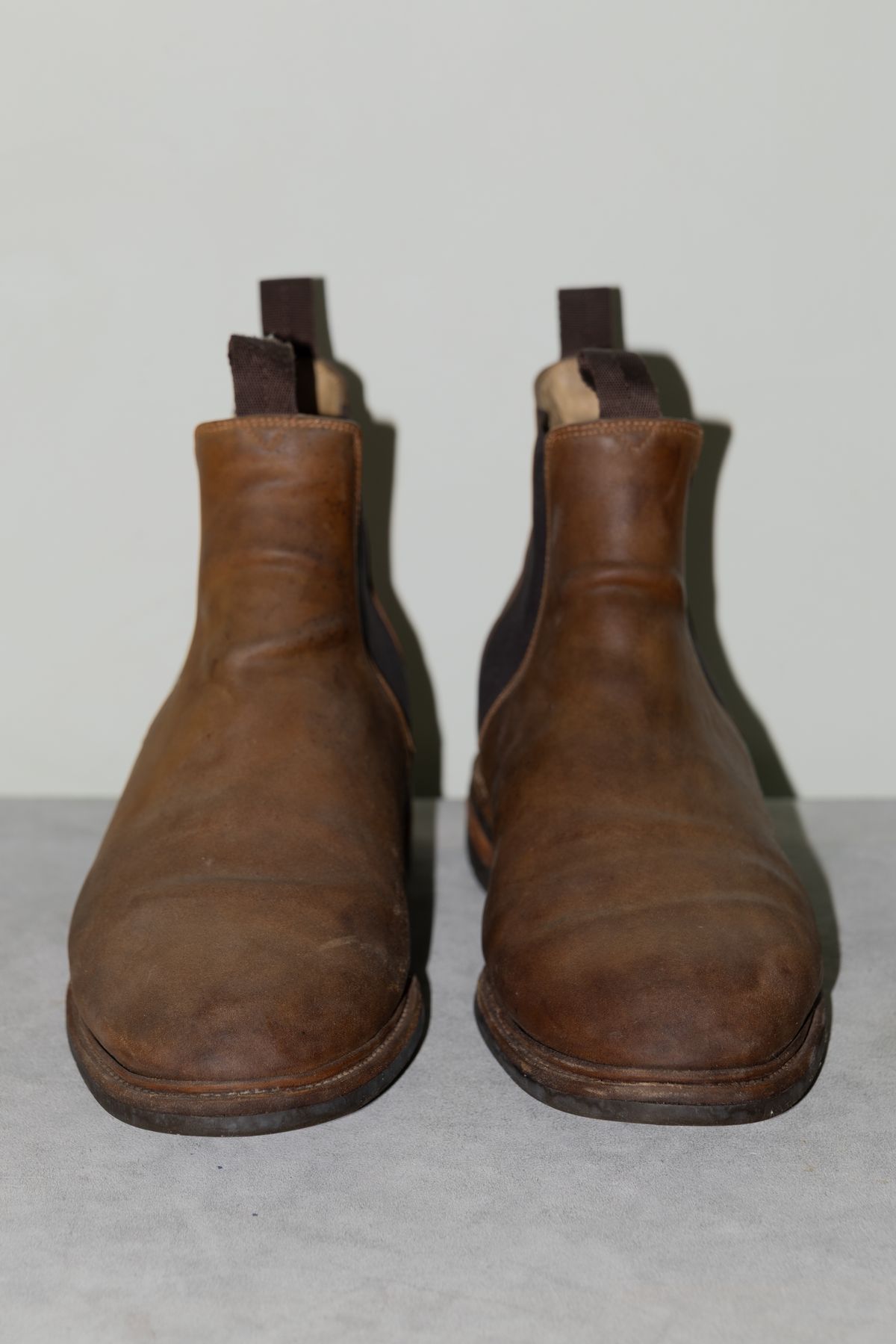 Photo by Syzygy on October 1, 2025 of the Meermin Chelsea Boot in Whiskey Heritage Shell Cordovan.