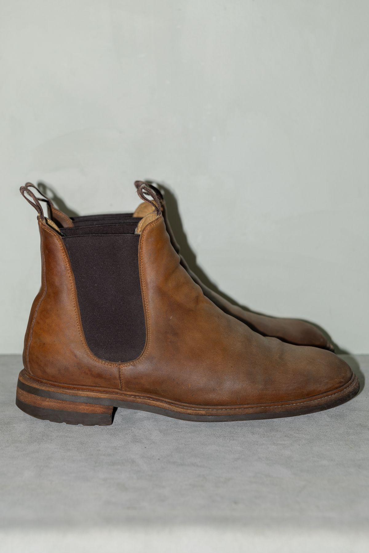 Photo by Syzygy on October 1, 2025 of the Meermin Chelsea Boot in Whiskey Heritage Shell Cordovan.