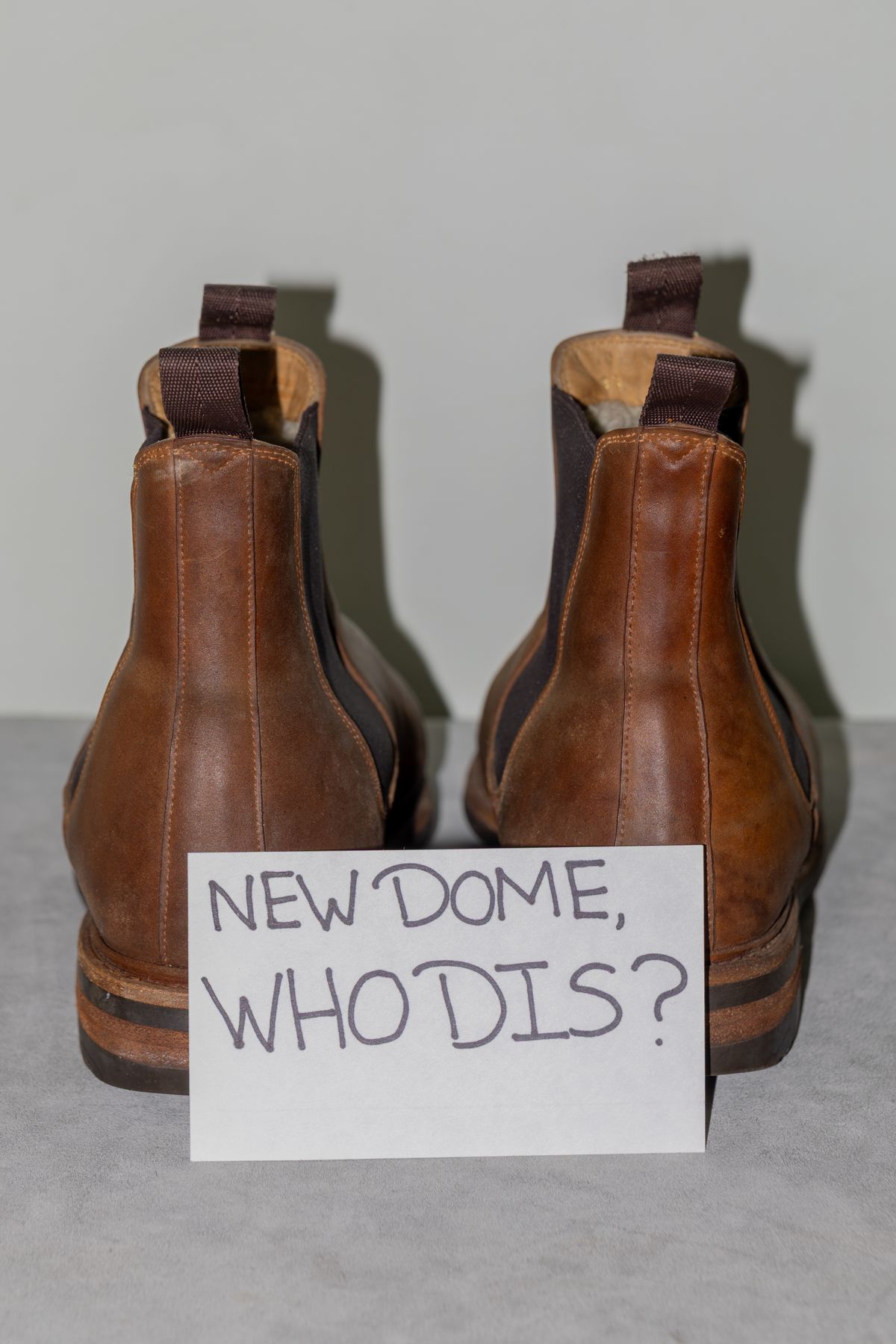 Photo by Syzygy on October 1, 2025 of the Meermin Chelsea Boot in Whiskey Heritage Shell Cordovan.