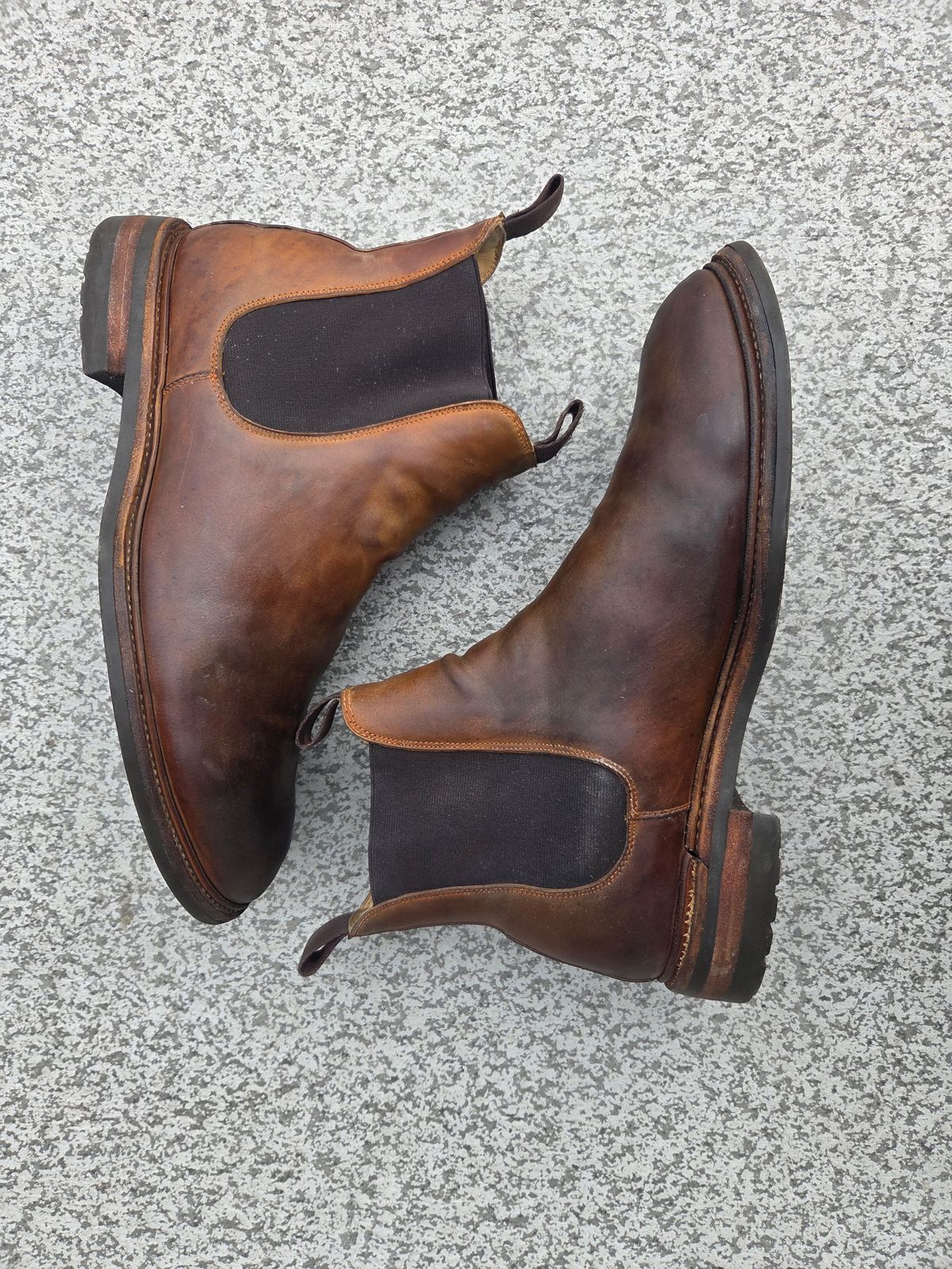 Photo by Syzygy on November 5, 2025 of the Meermin Chelsea Boot in Whiskey Heritage Shell Cordovan.