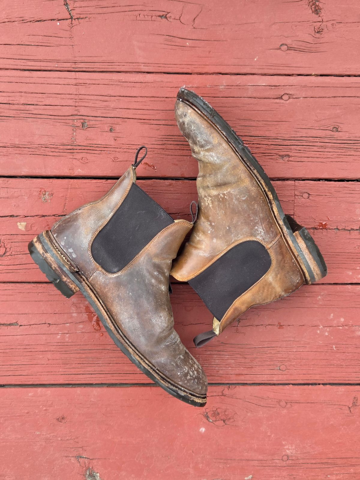 Photo by Syzygy on March 5, 2026 of the Meermin Chelsea Boot in Whiskey Heritage Shell Cordovan.