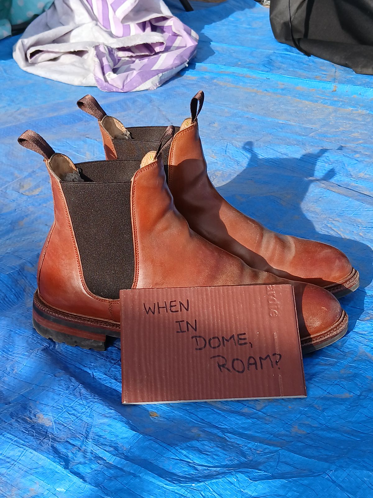 Photo by Ageless on November 2, 2024 of the Meermin Chelsea Boot in Whiskey Heritage Shell Cordovan.