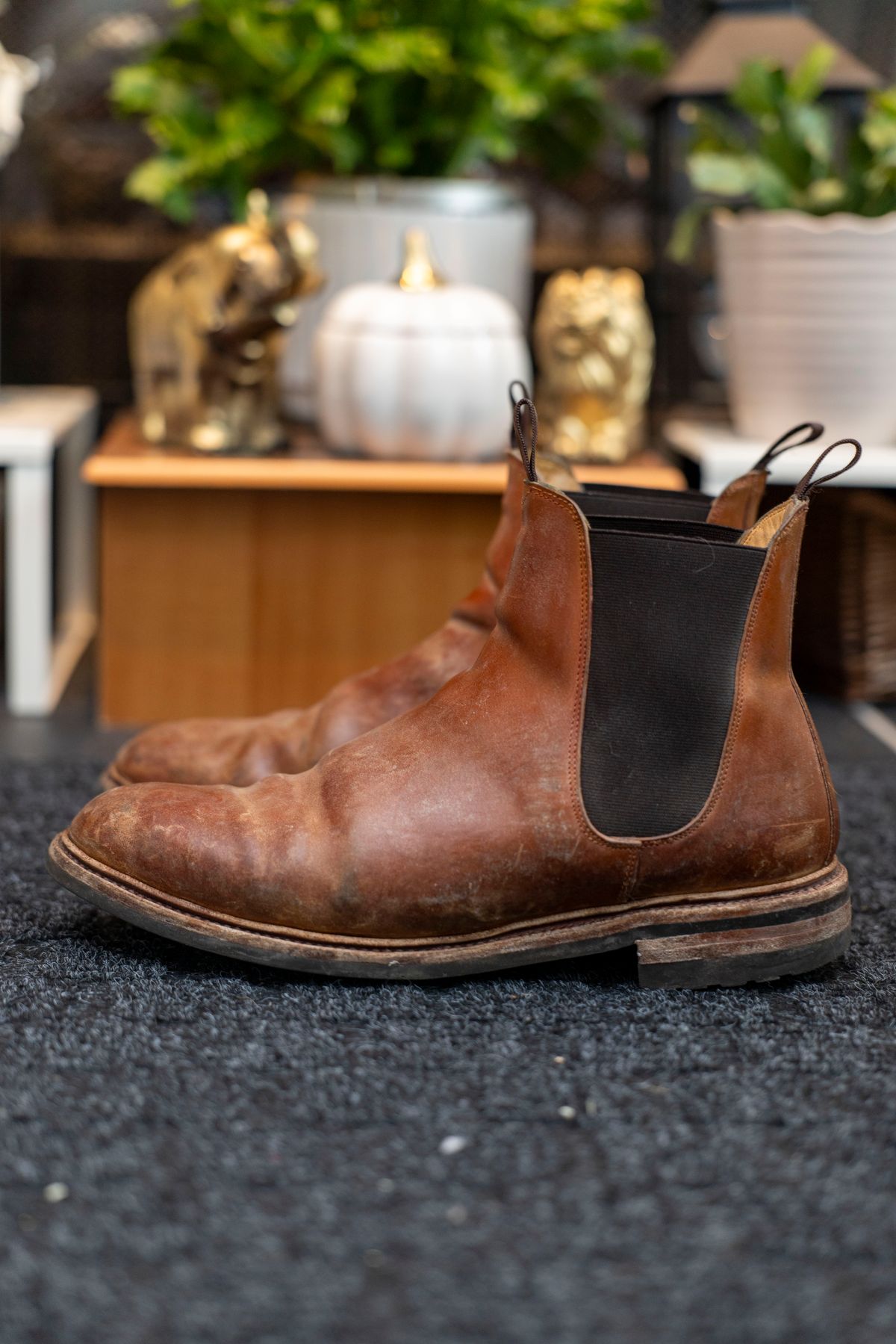 Photo by Ageless on January 6, 2025 of the Meermin Chelsea Boot in Whiskey Heritage Shell Cordovan.