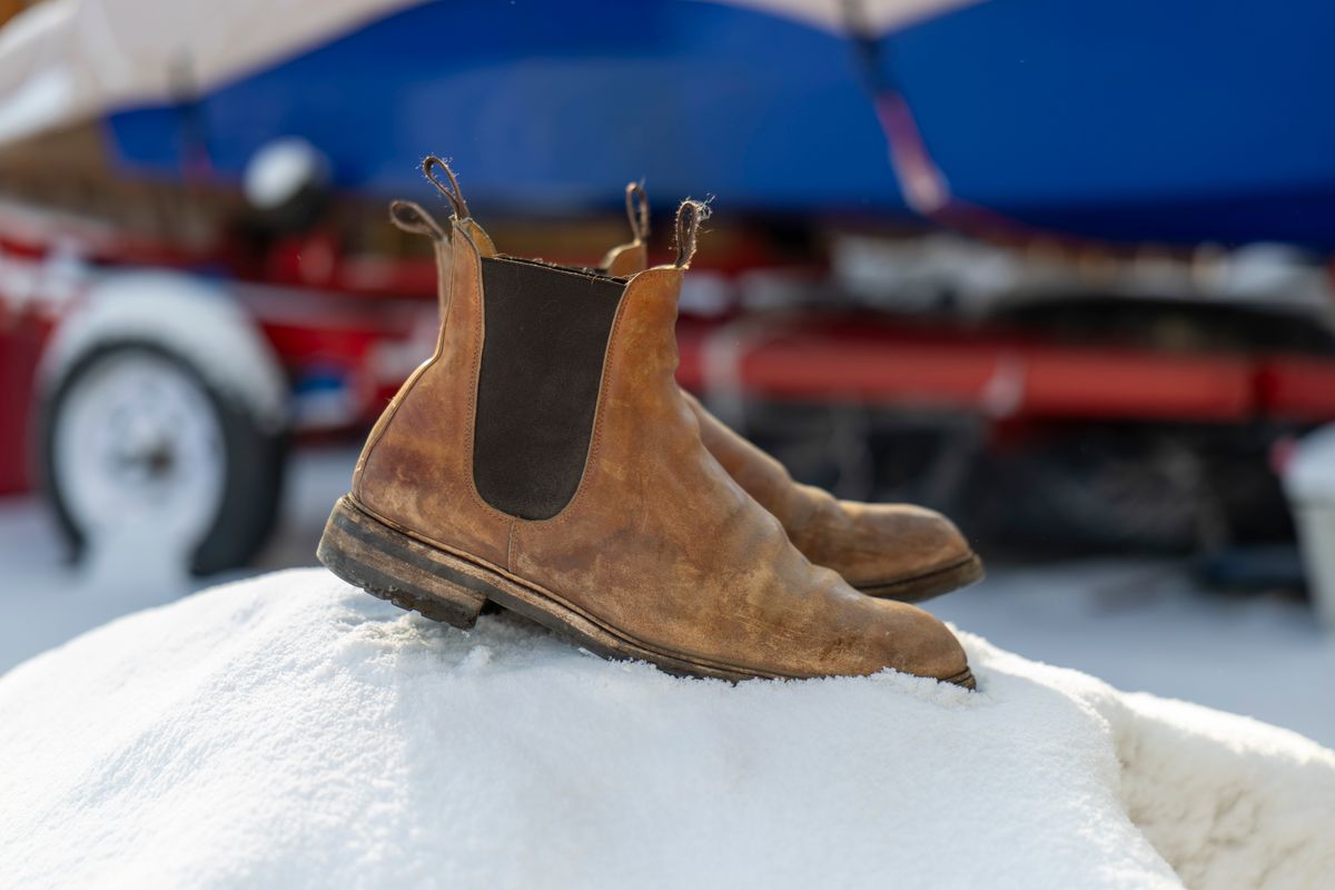 Photo by Ageless on February 2, 2025 of the Meermin Chelsea Boot in Whiskey Heritage Shell Cordovan.