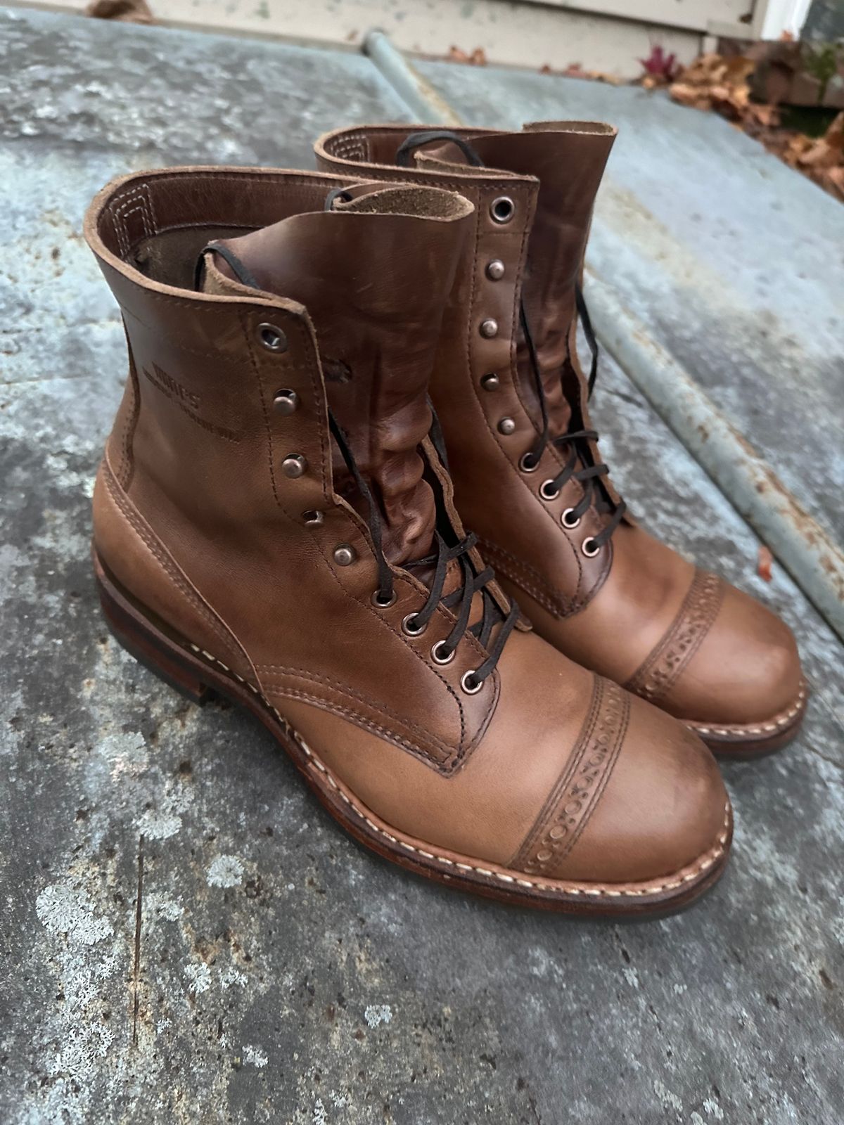 Photo by Bob_Loblaw on December 5, 2024 of the White's Classic Workboot in Horween Natural Chromexcel.
