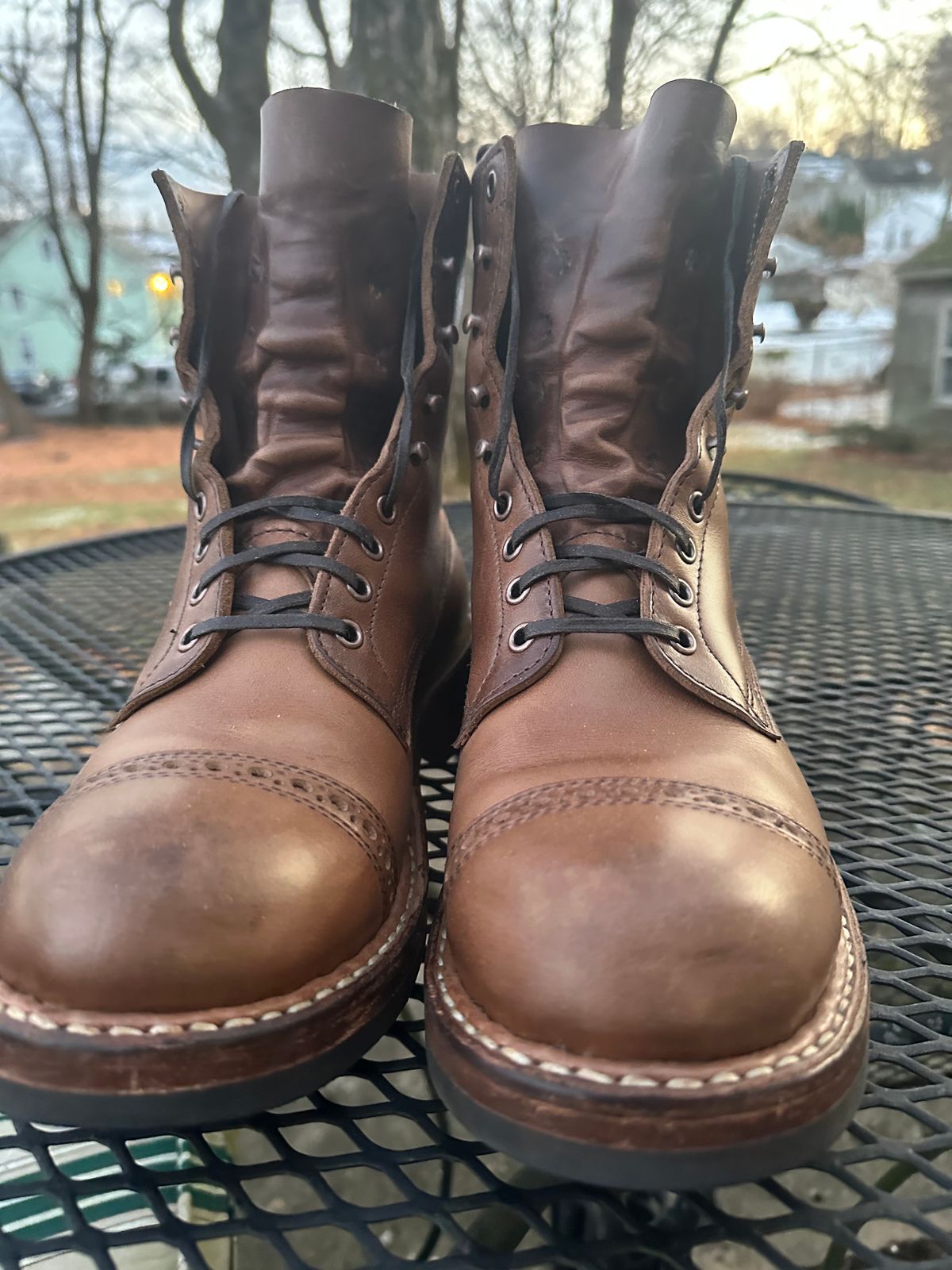 Photo by Bob_Loblaw on December 5, 2024 of the White's Classic Workboot in Horween Natural Chromexcel.