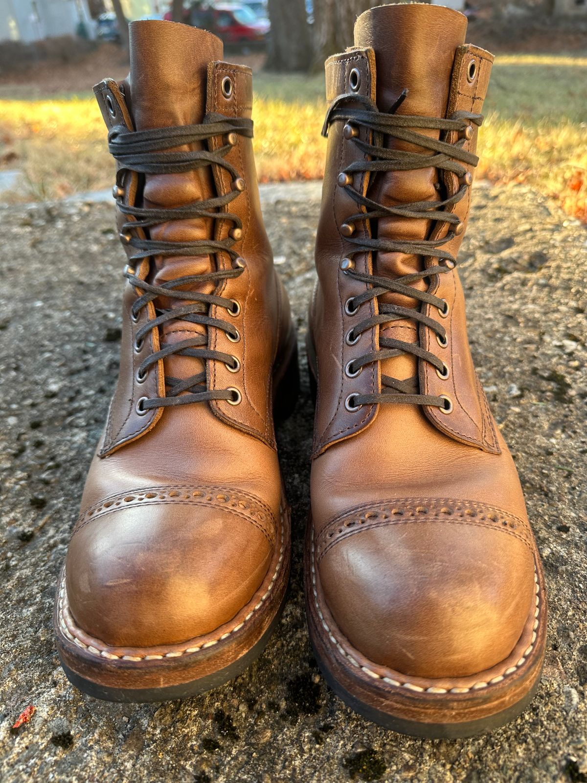 Photo by Bob_Loblaw on January 5, 2025 of the White's Classic Workboot in Horween Natural Chromexcel.