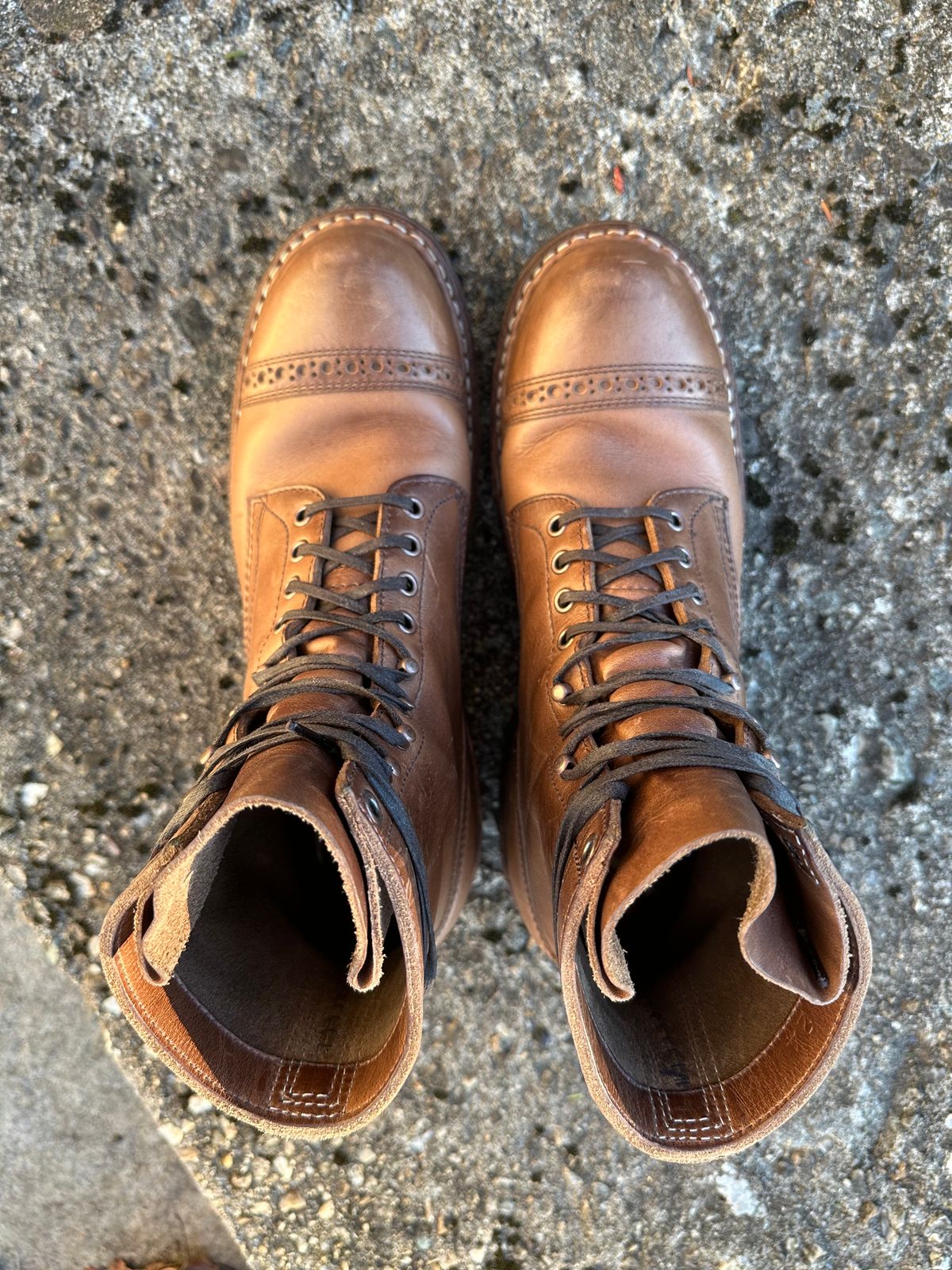 Photo by Bob_Loblaw on January 5, 2025 of the White's Classic Workboot in Horween Natural Chromexcel.