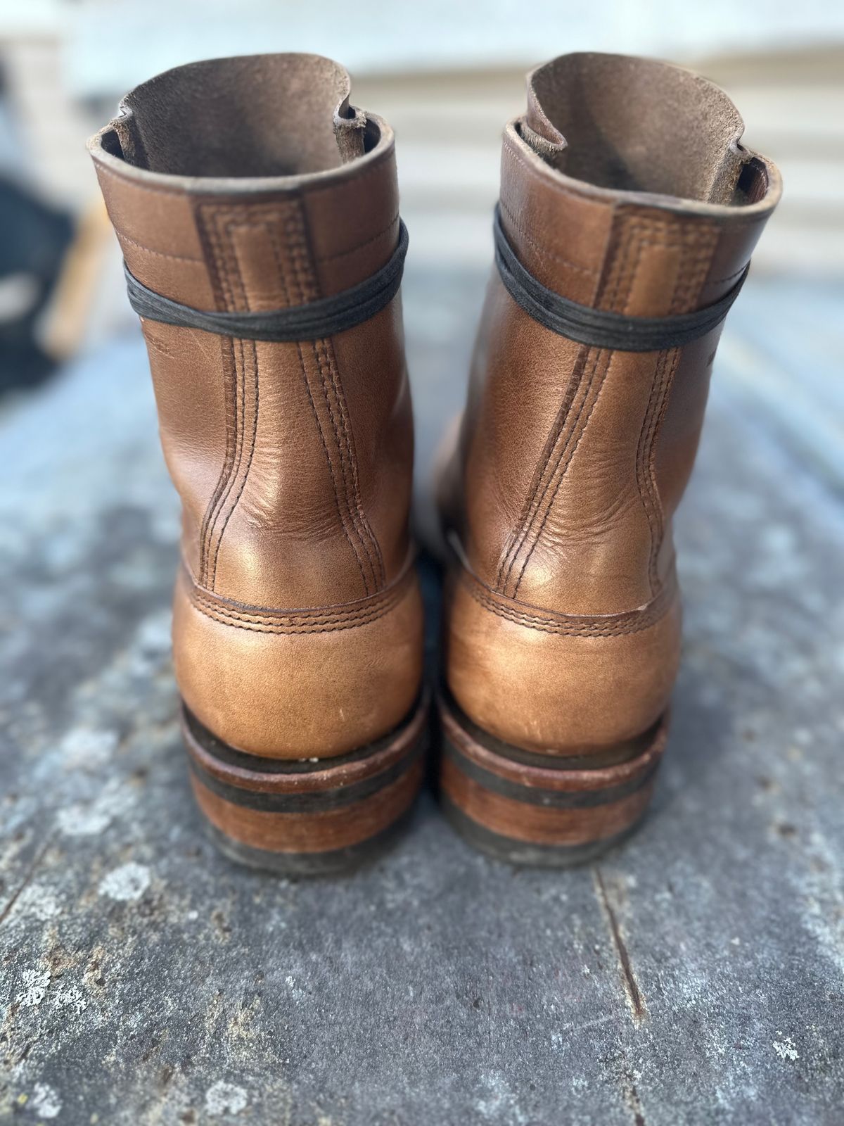 Photo by Bob_Loblaw on March 2, 2025 of the White's Classic Workboot in Horween Natural Chromexcel.