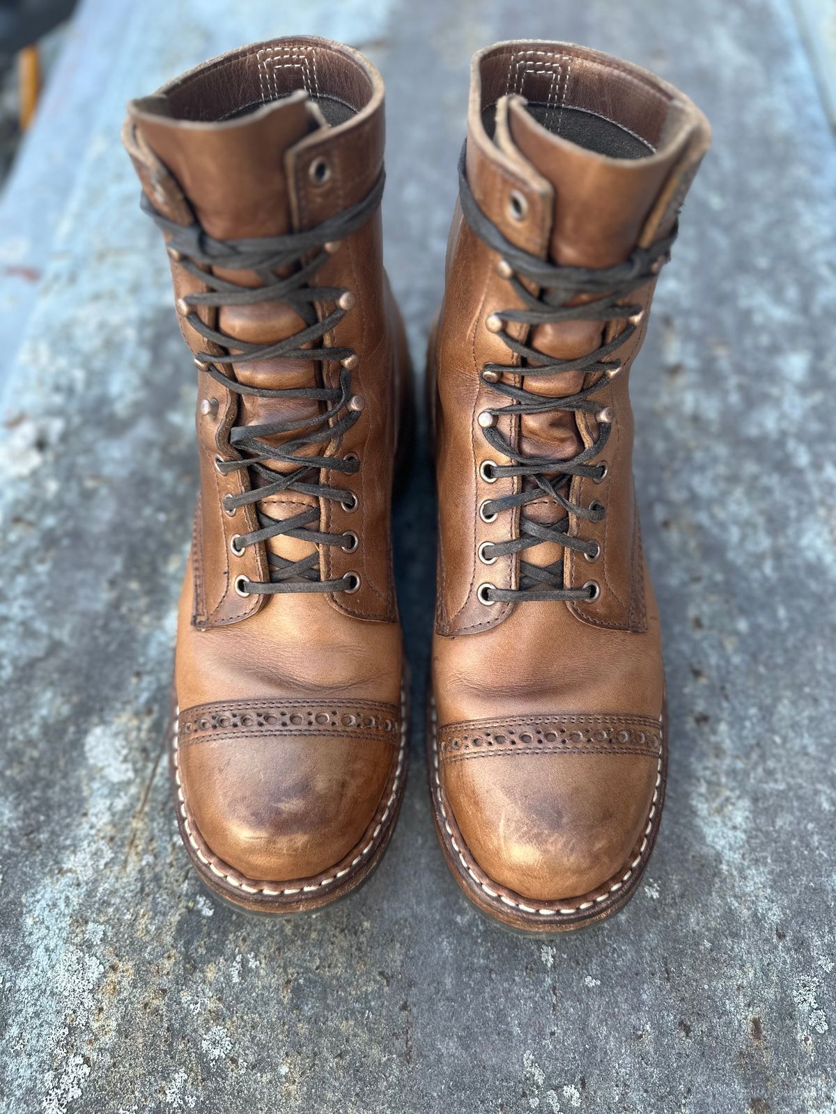 Photo by Bob_Loblaw on March 2, 2025 of the White's Classic Workboot in Horween Natural Chromexcel.