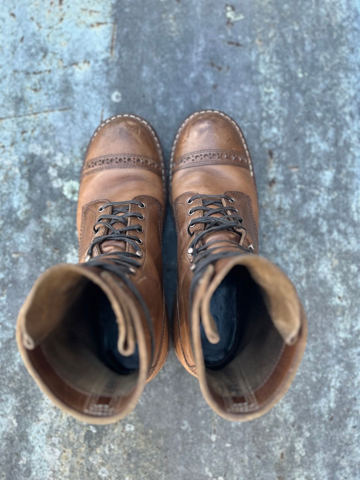 Photo by Bob_Loblaw on March 2, 2025 of the White's Classic Workboot in Horween Natural Chromexcel.